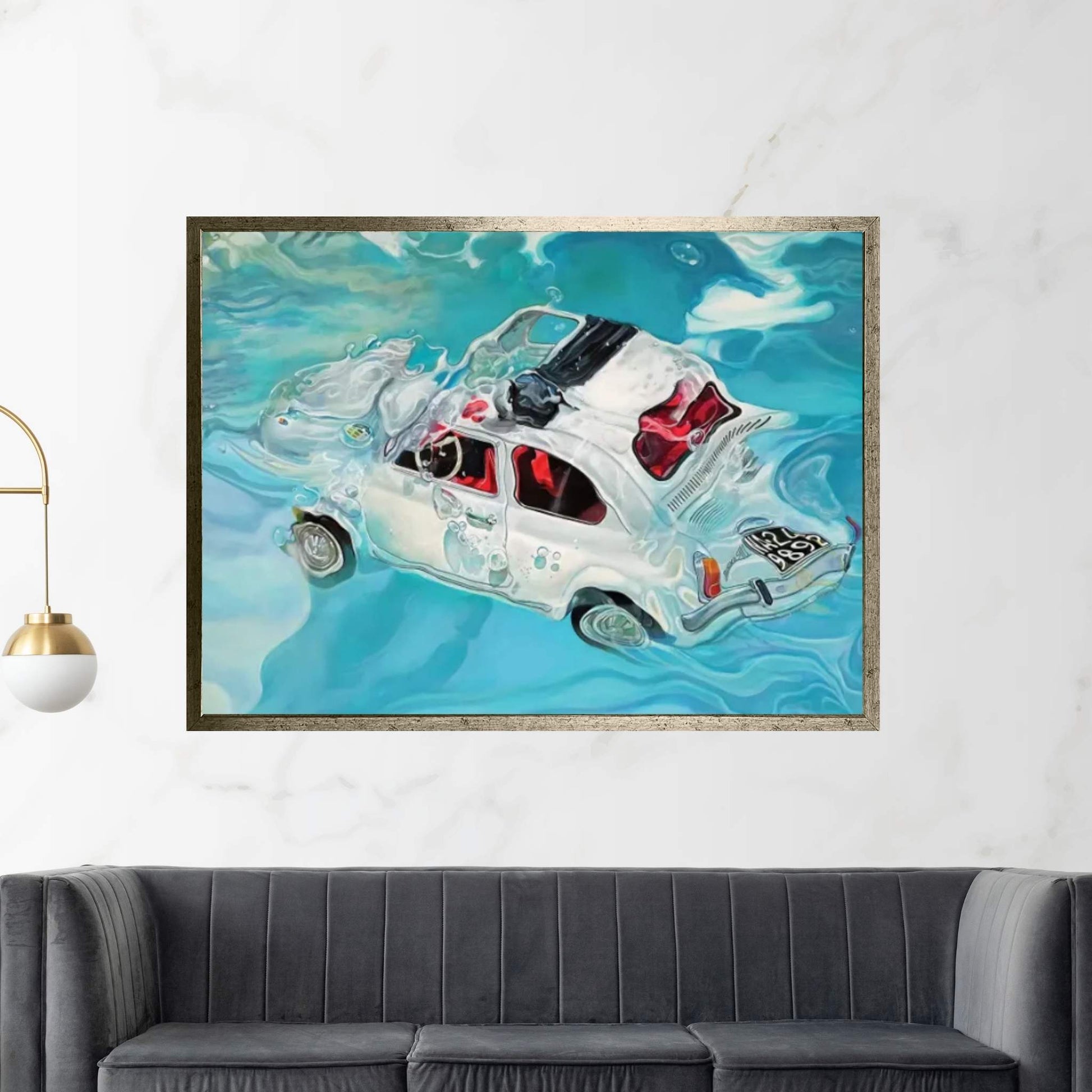 Positano Canvas Wall Art - Y Canvas