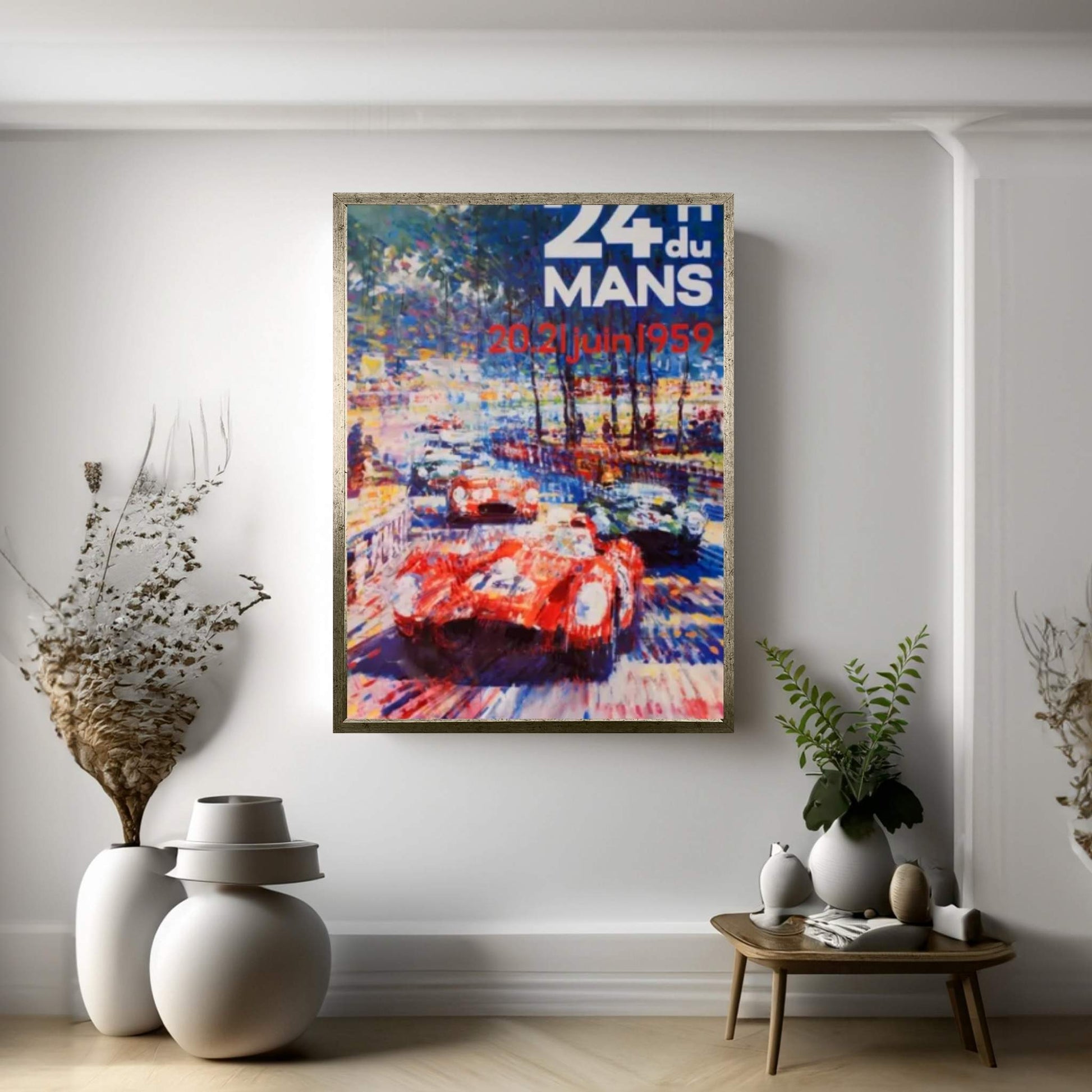 24 Heures du Mans II Canvas Wall Art - Y Canvas