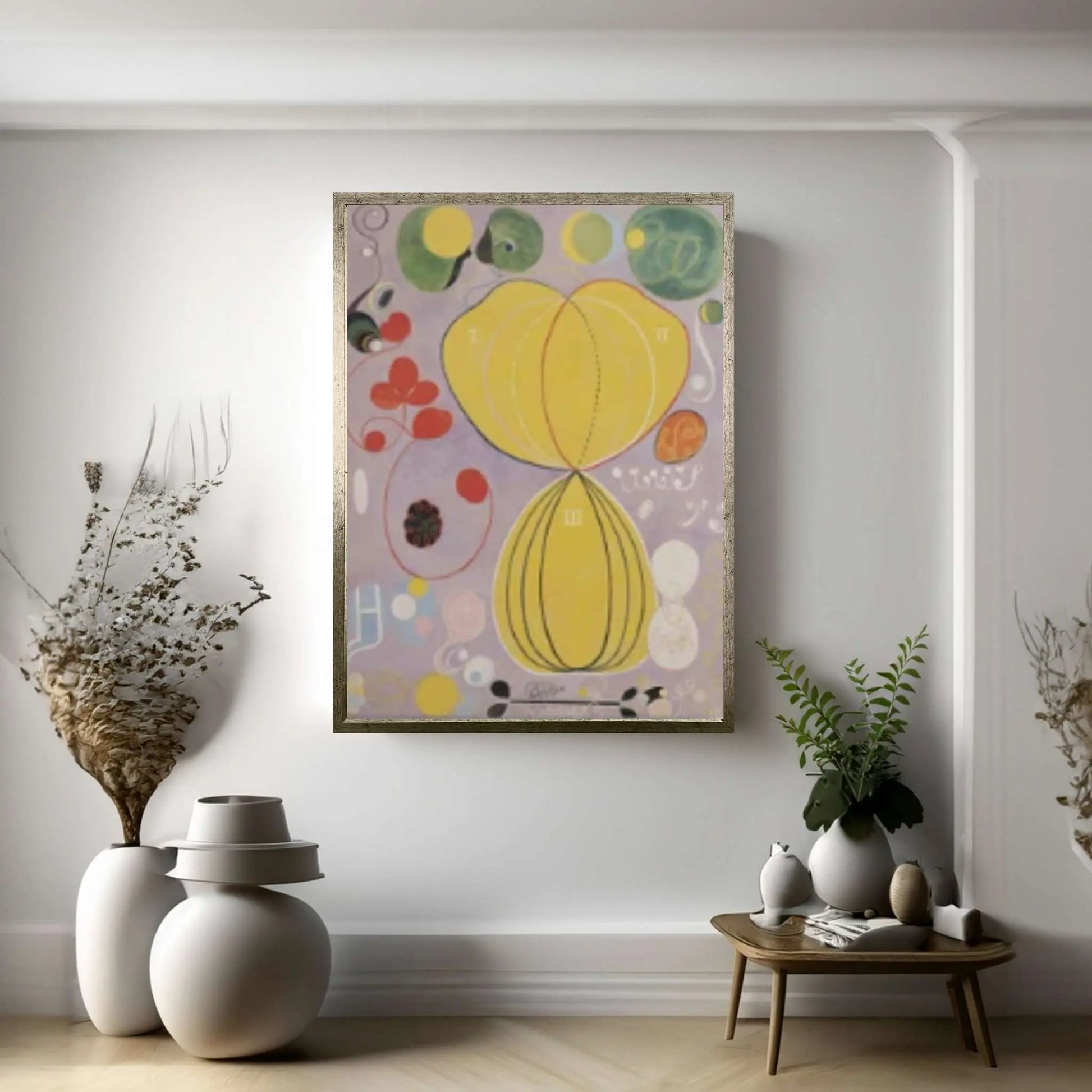 Hilma af Klint Canvas Wall Art Print, The Ten Largest, No. 7 Adulthood Canvas Wall Art - Y Canvas