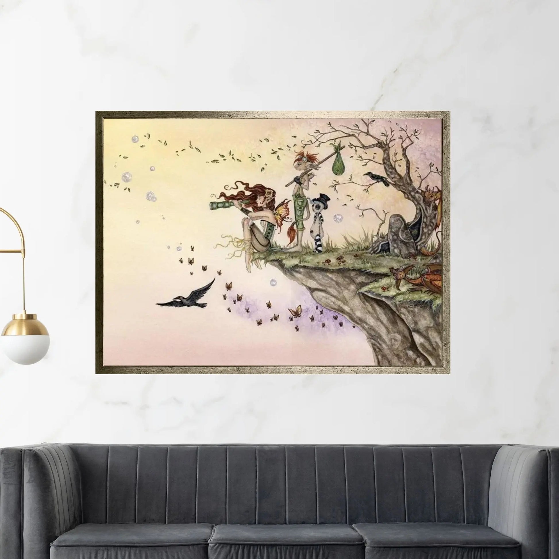 Where The Wind Takes You Canvas Wall Art - Y Canvas