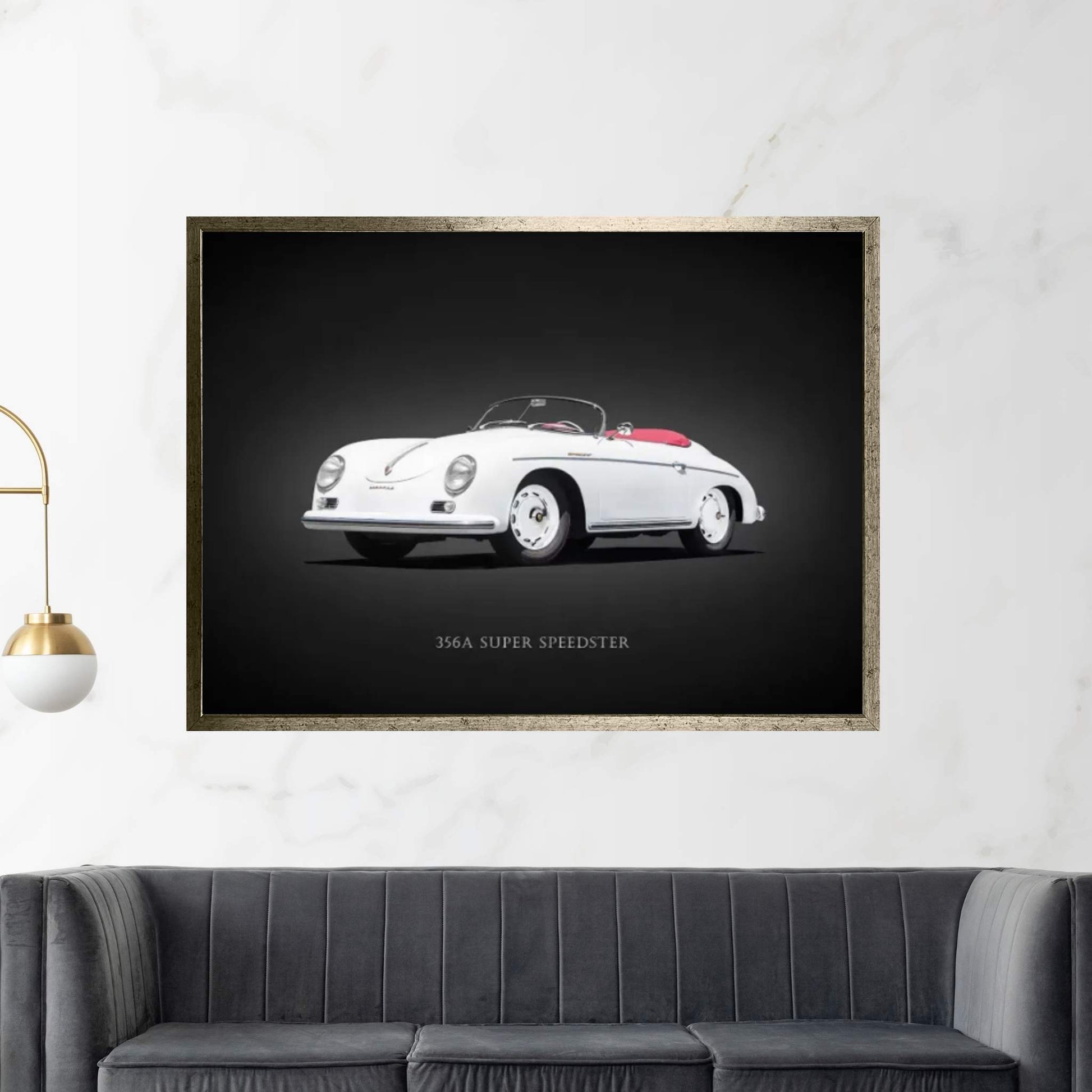 Porsche Super Speedster 1957 Canvas Wall Art - Y Canvas