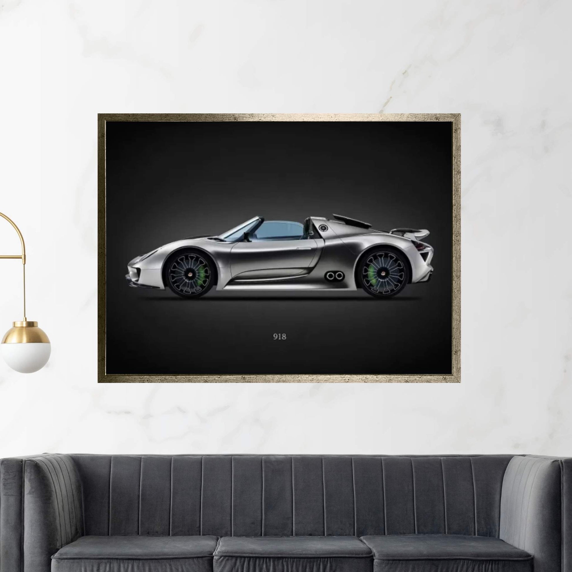 Porsche 918 Canvas Wall Art - Y Canvas