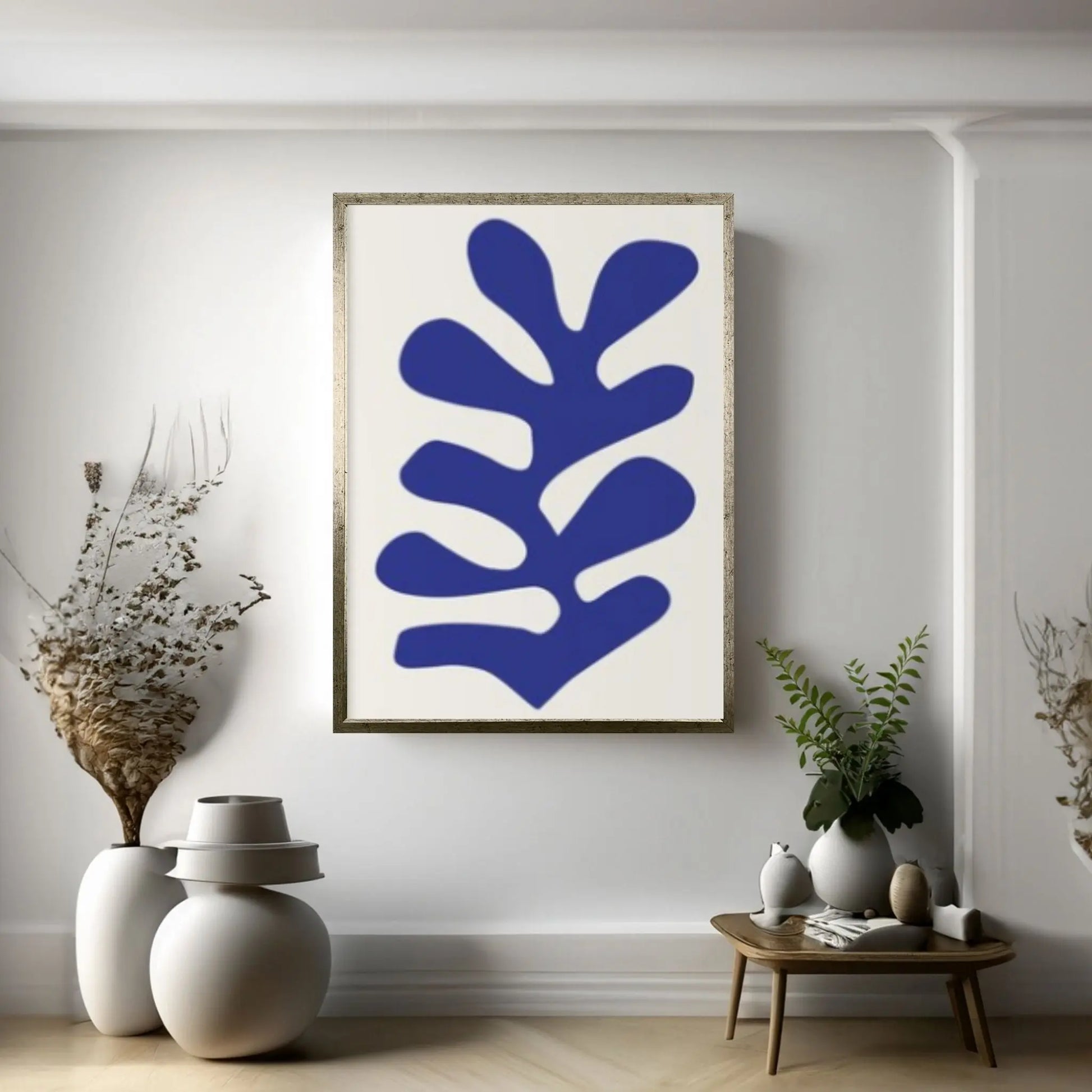 Henri Matisse Poster, Henri Matisse Print, Exhibition Print, Matisse Blue Line, Henri Matisse Wall art - Y Canvas