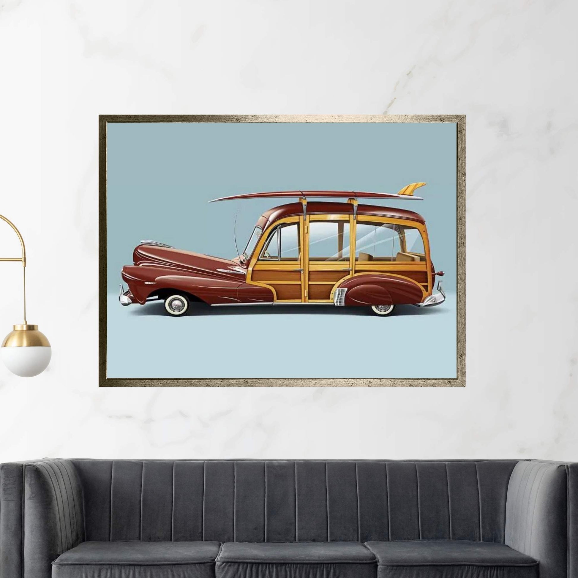 1948 Chevrolet Fleetmaster Canvas Wall Art - Y Canvas