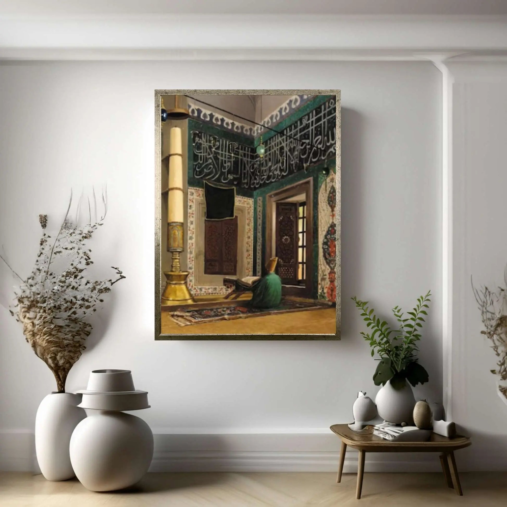 Osman Hamdi Bey, Atik Valide Mosque Canvas Wall Art, Osman Hamdi Painting - Y Canvas