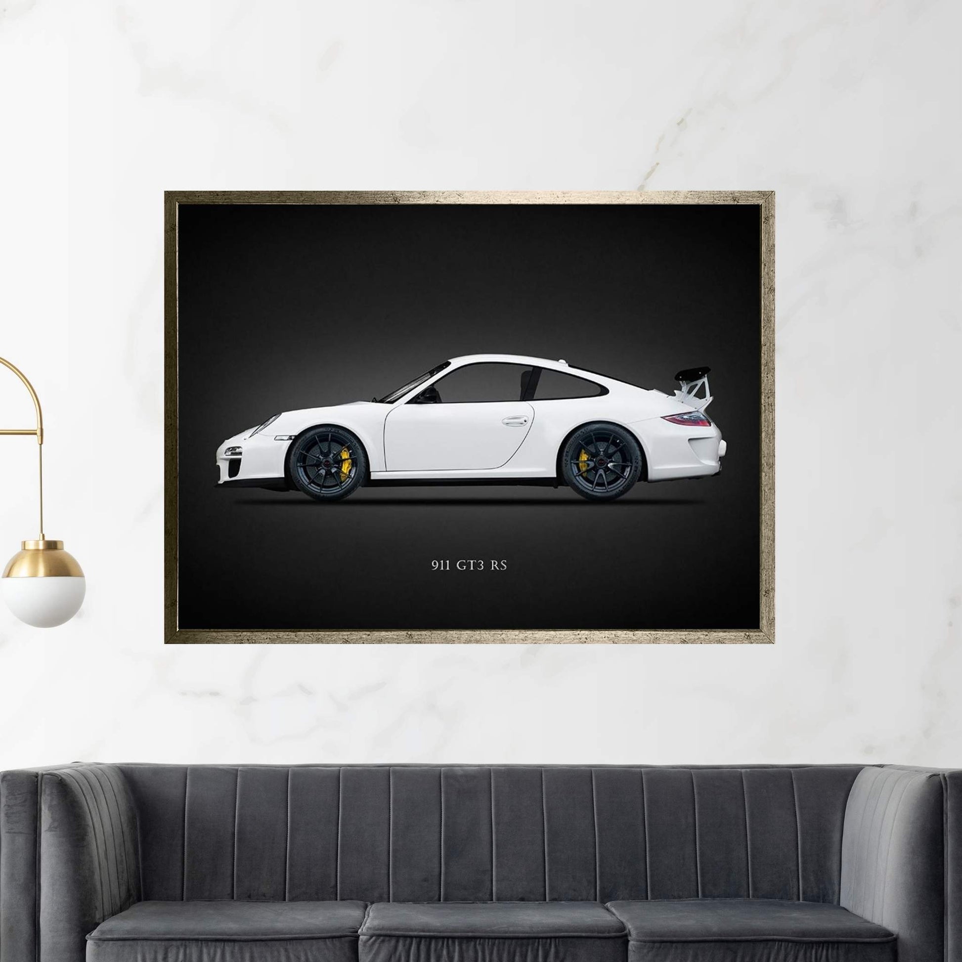 Porsche 911 GT3 RS 2011 Canvas Wall Art - Y Canvas