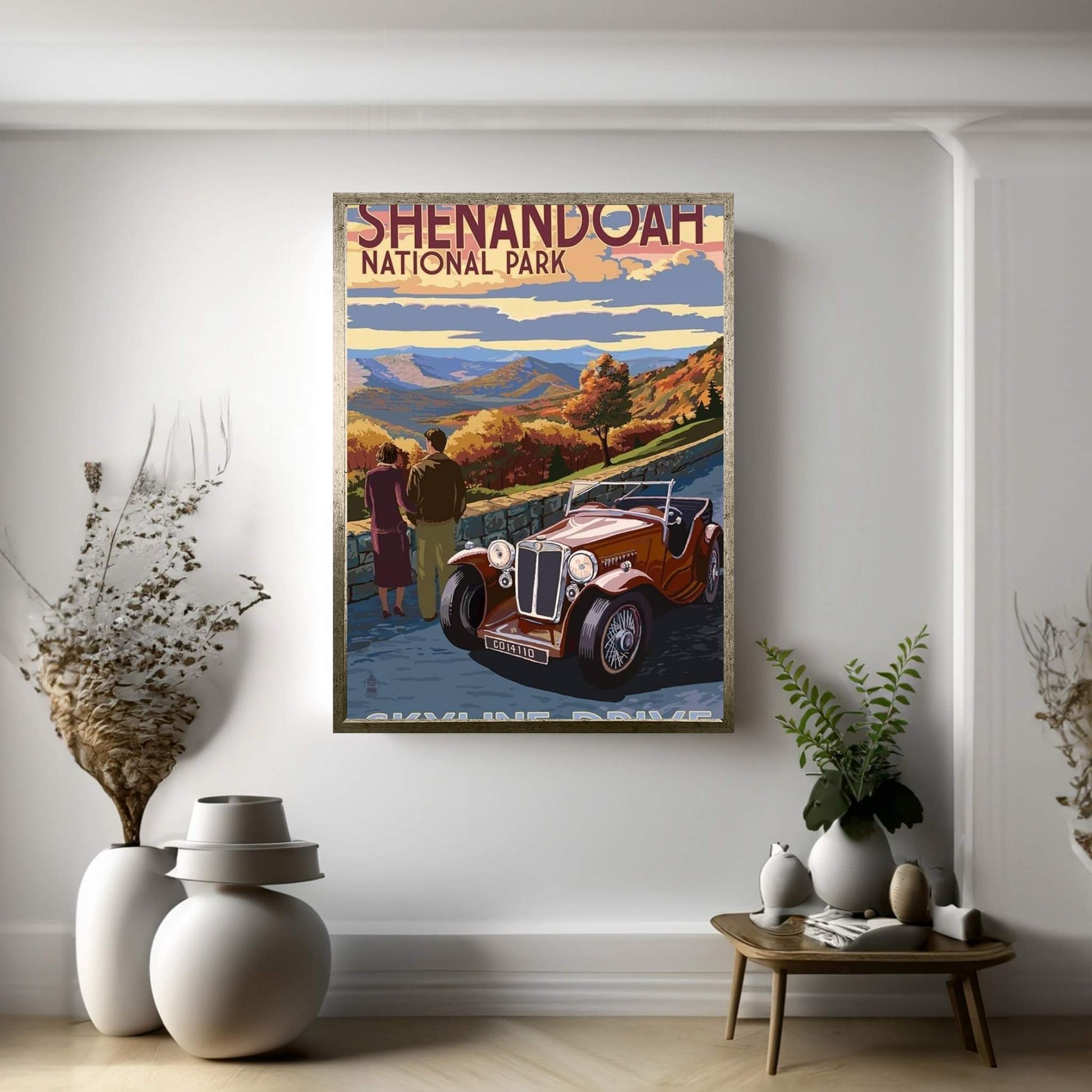 Shenandoah National Park (Skyline Drive) Canvas Wall Art - Y Canvas