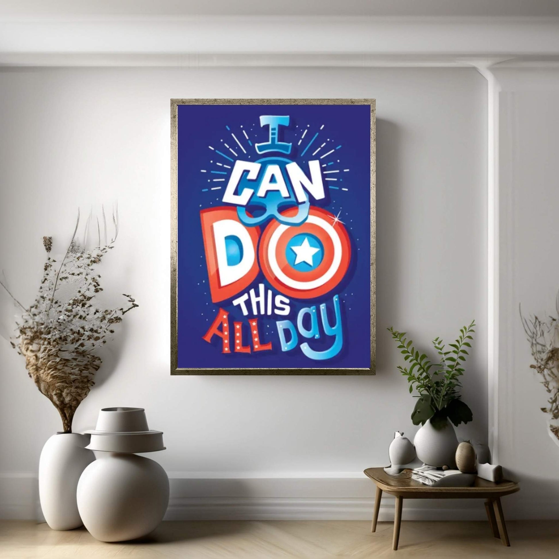 I Can Do This All Day Canvas Wall Art - Y Canvas