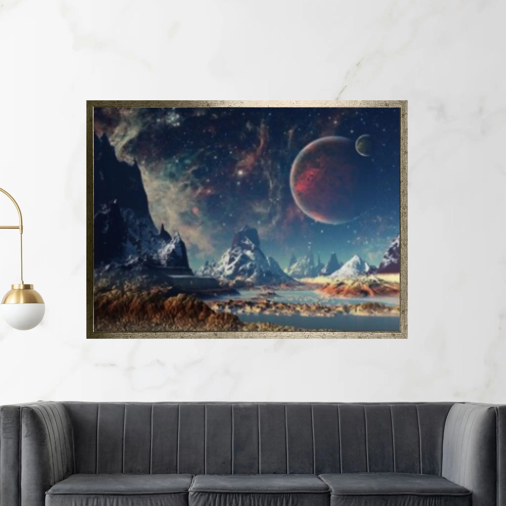 Fantasy Space Canvas Wall Art Design Wall Decor, Canvas Wall Art - Y Canvas