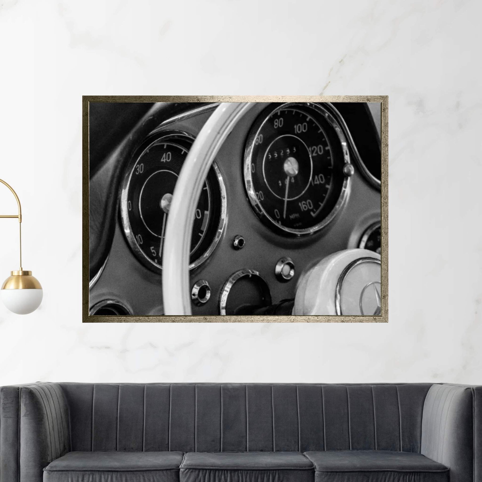 Car Lovers II Canvas Wall Art - Y Canvas