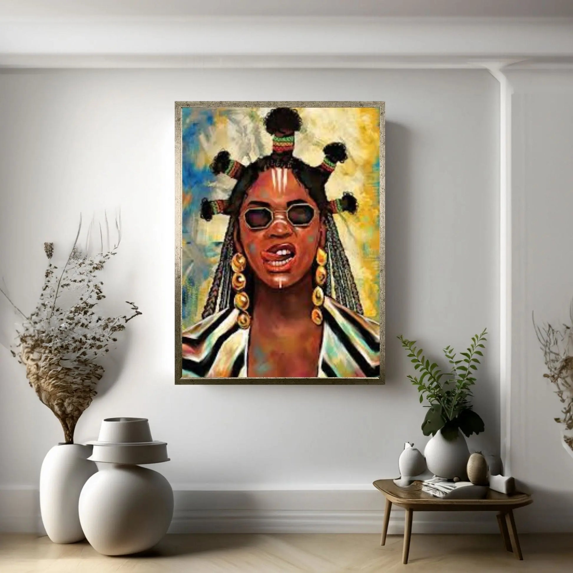 Black Is King Beyoncé Canvas Wall Art - Y Canvas