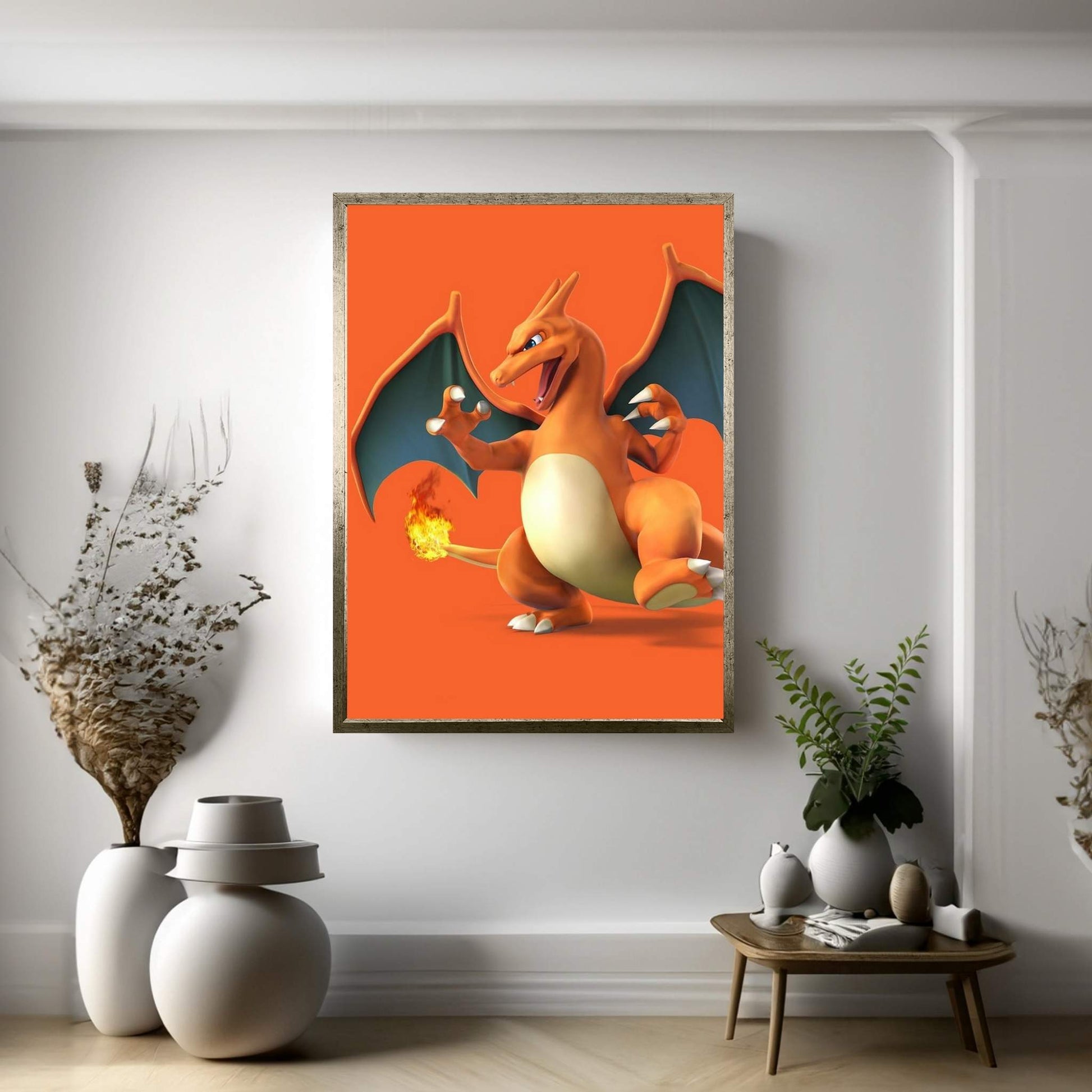 Pokémon - Charizard Canvas Wall Art - Y Canvas