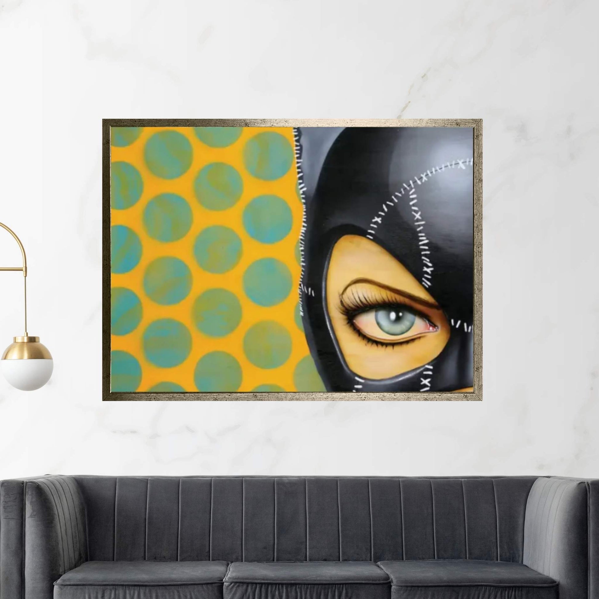 Bat-Girl I Canvas Wall Art - Y Canvas