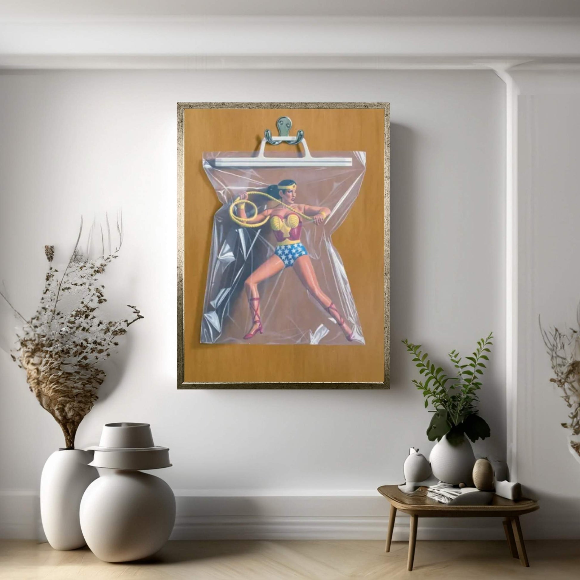 Diana Prince Canvas Wall Art - Y Canvas