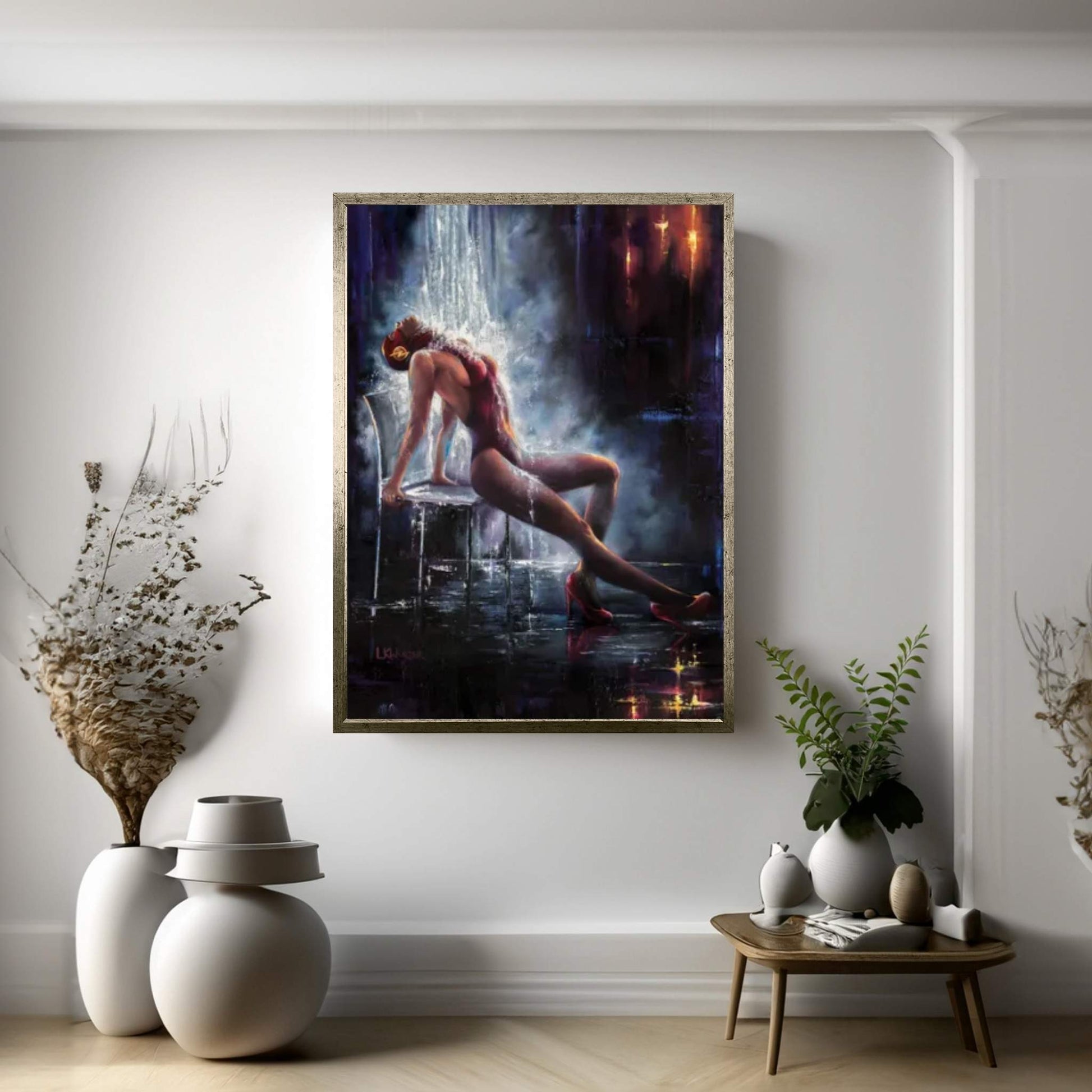 See Flash Dance Canvas Wall Art - Y Canvas