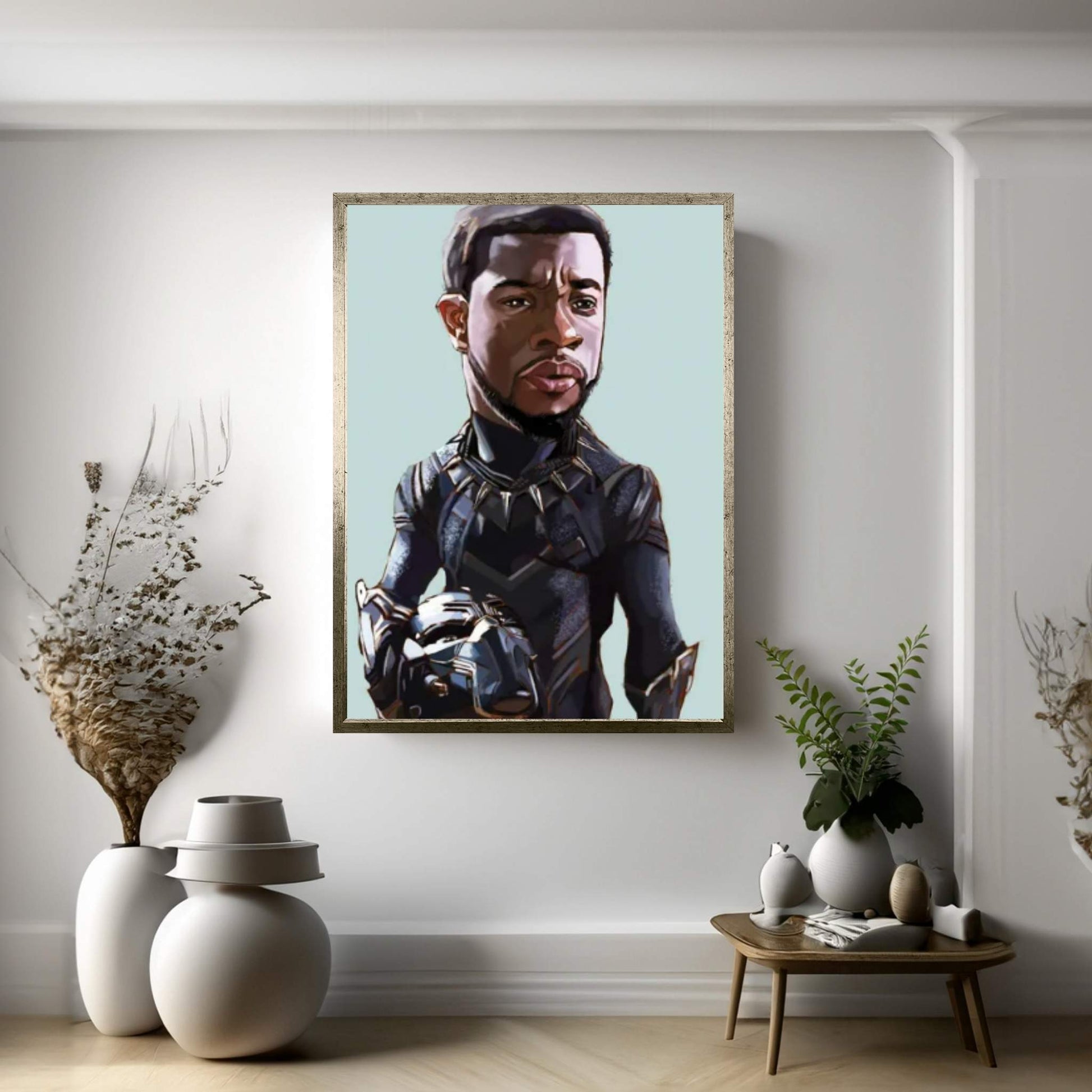 Chadwick Boseman Canvas Wall Art - Y Canvas