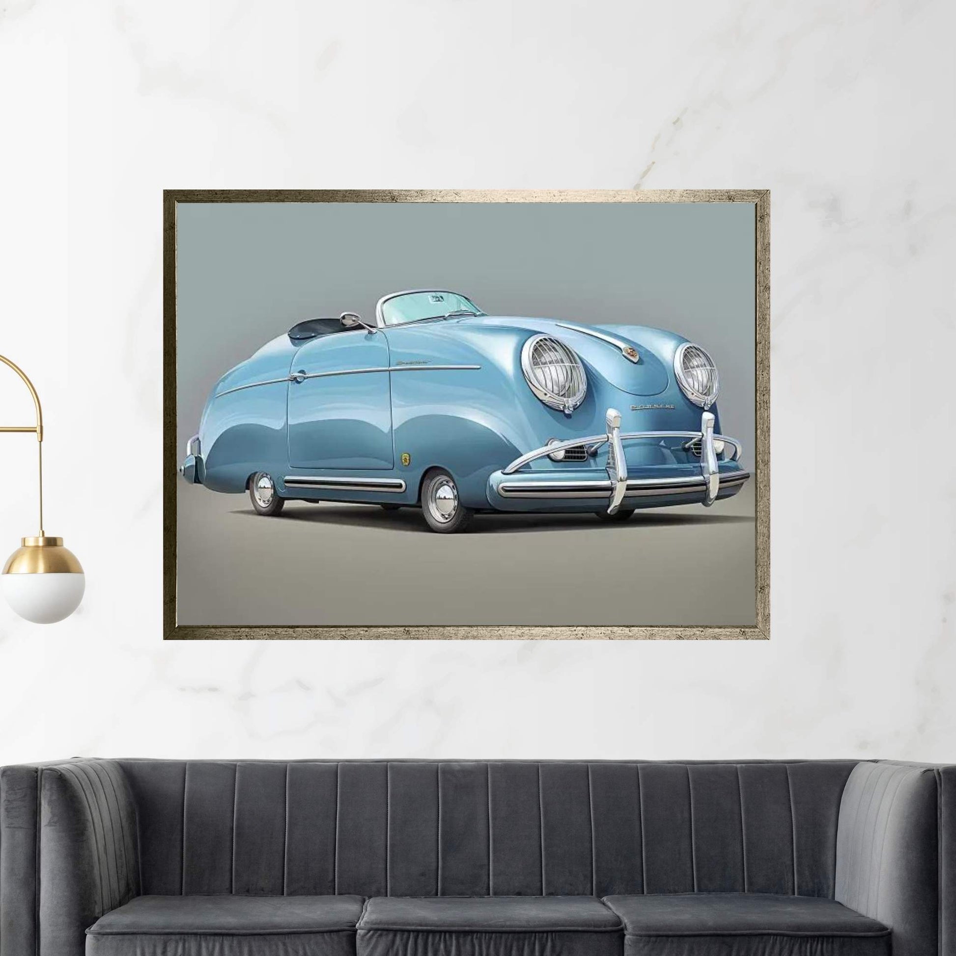 Porsche Speedster Canvas Wall Art - Y Canvas