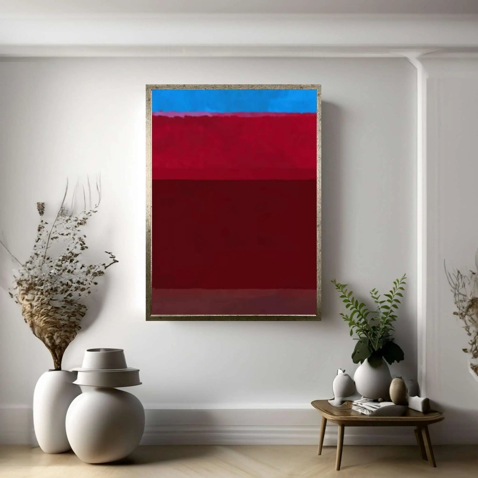 Mark Rothko Frame Canvas/Poster Art Reproduction, Rothko Reproduction - Y Canvas