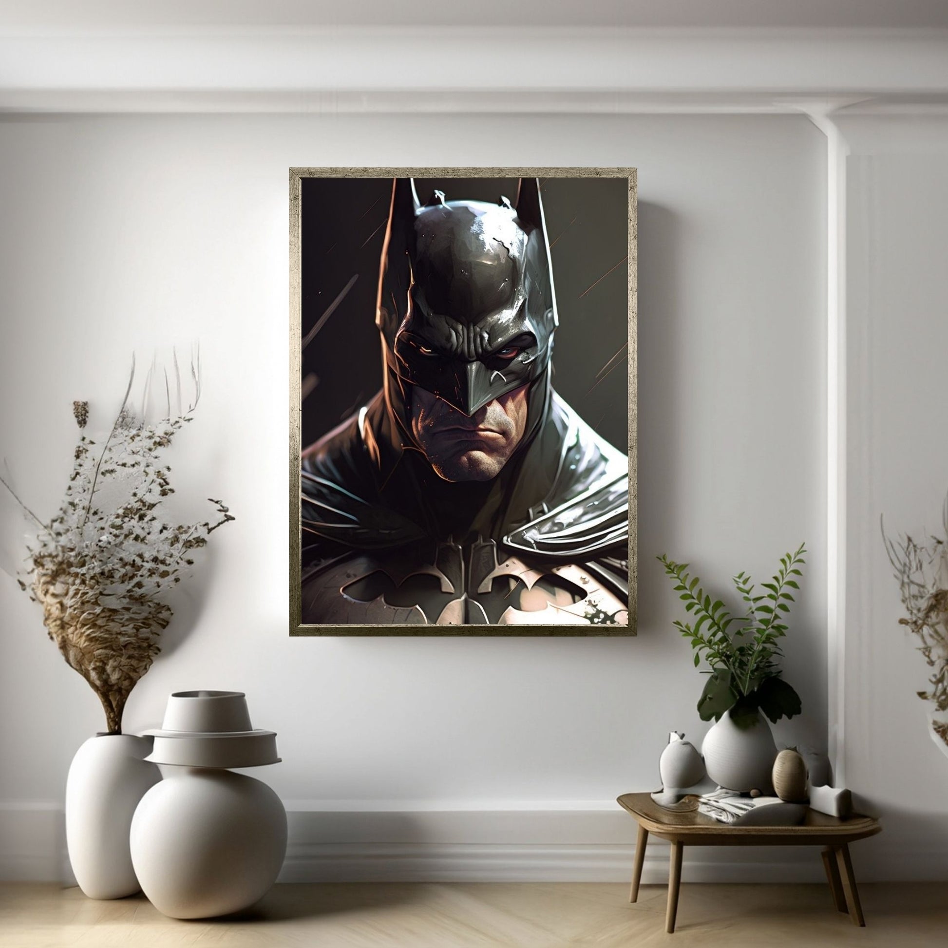 Batman Canvas Wall Art - Y Canvas