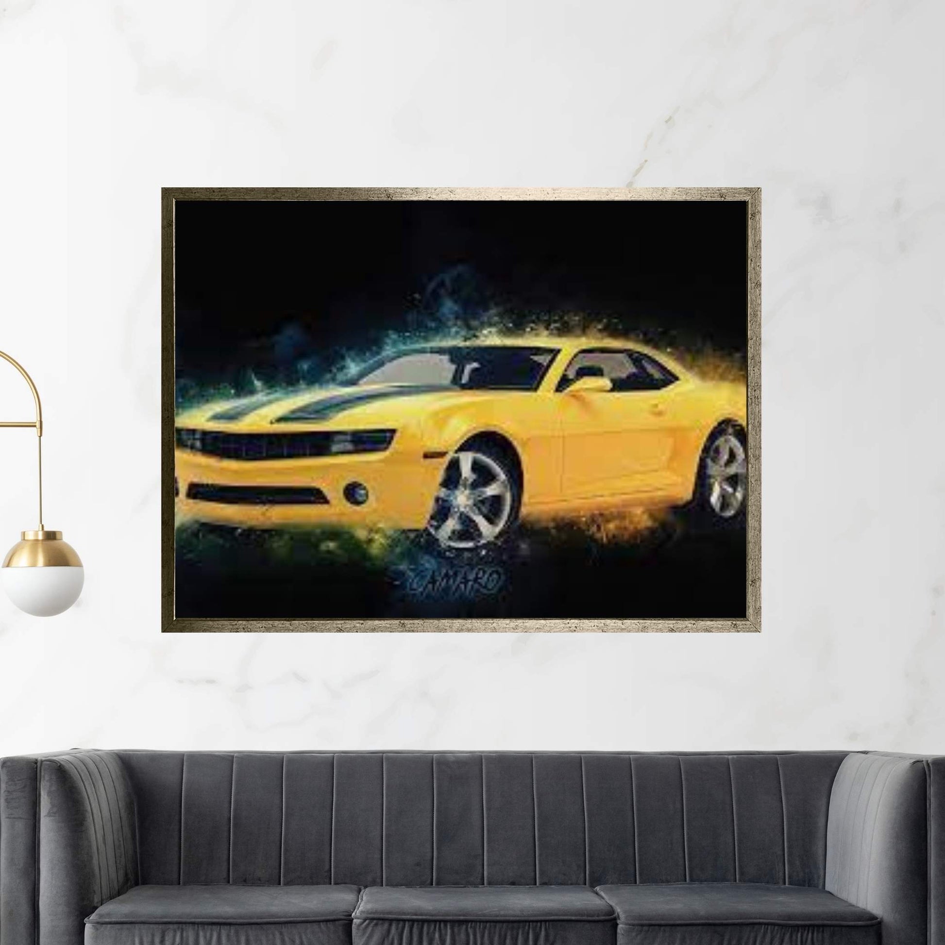 Camaro Canvas Wall Art - Y Canvas