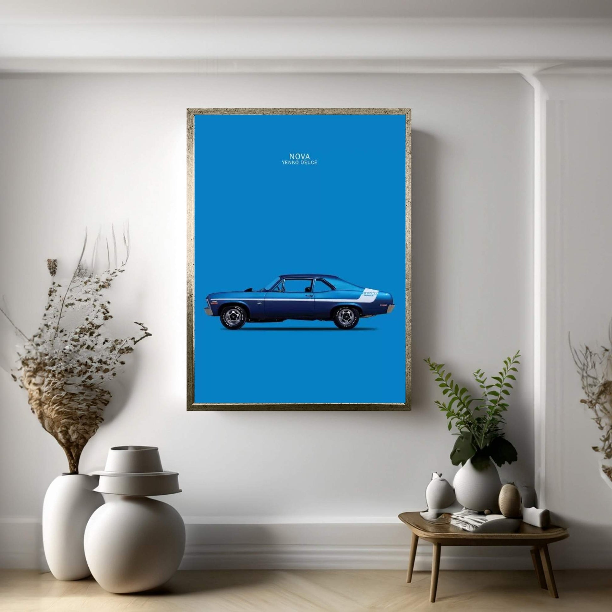 1970 Chevrolet Nova 350 Yenko Deuce Canvas Wall Art - Y Canvas