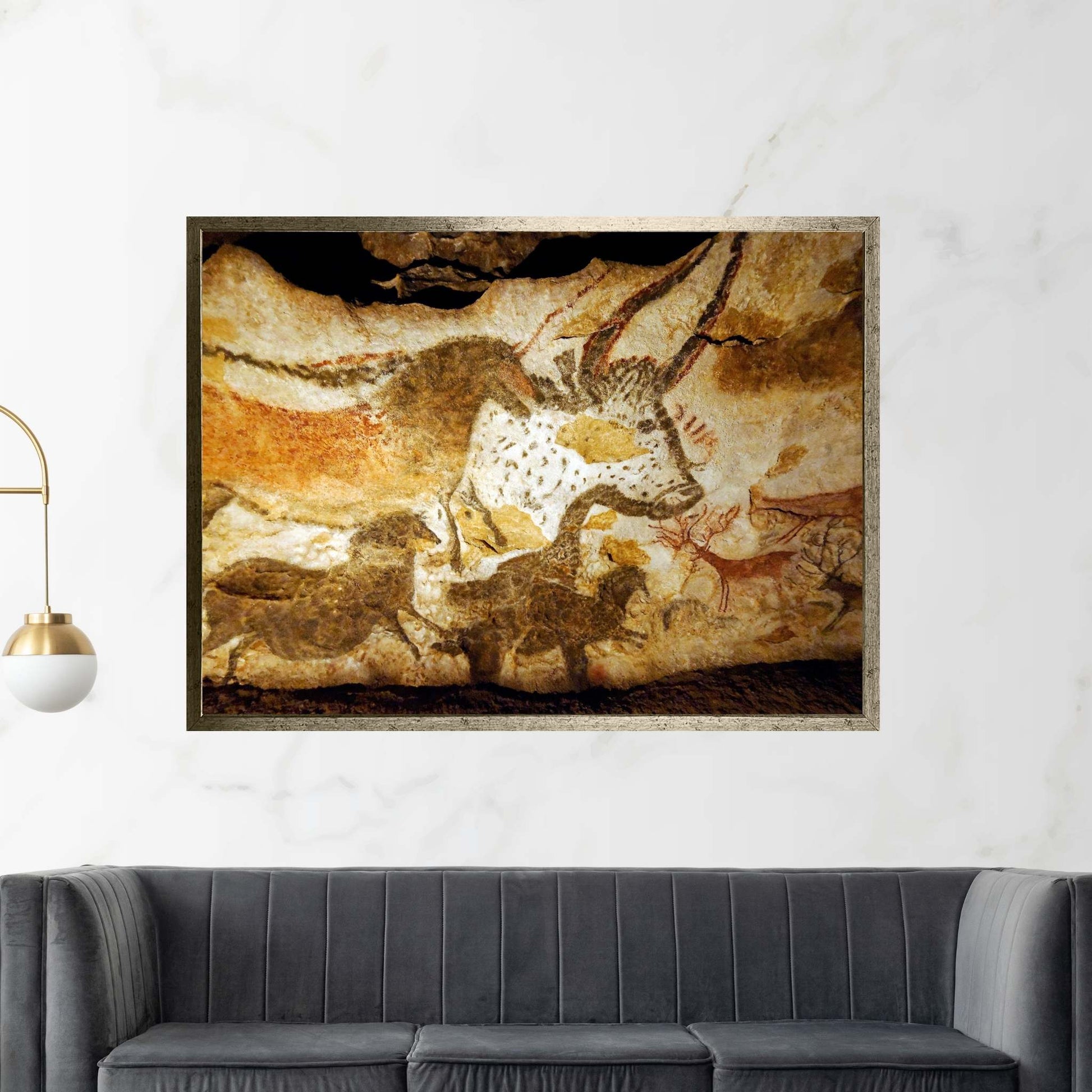 The Lascaux Cave Paintings Canvas Wall Art - Y Canvas