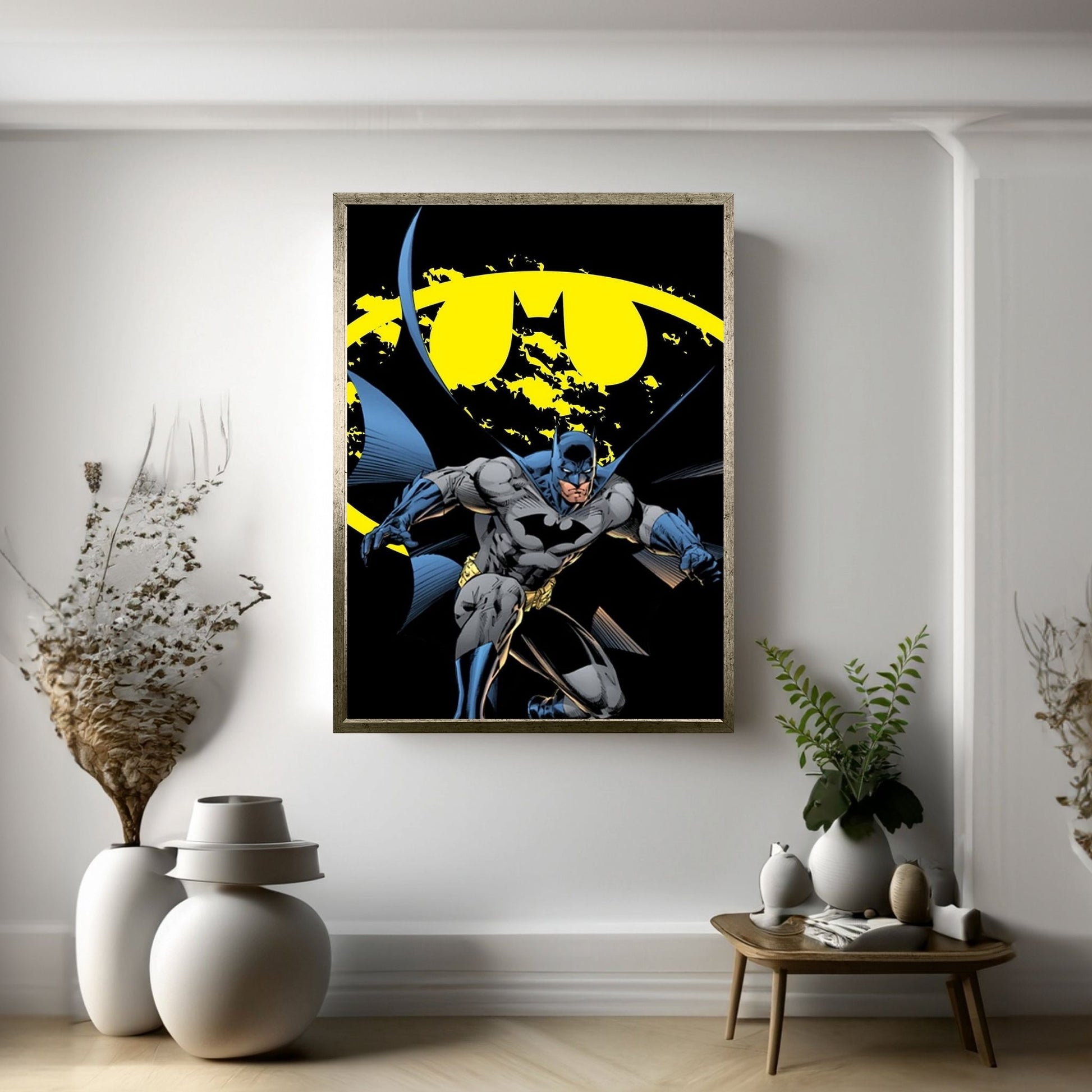 Batman Canvas Wall Art - Y Canvas