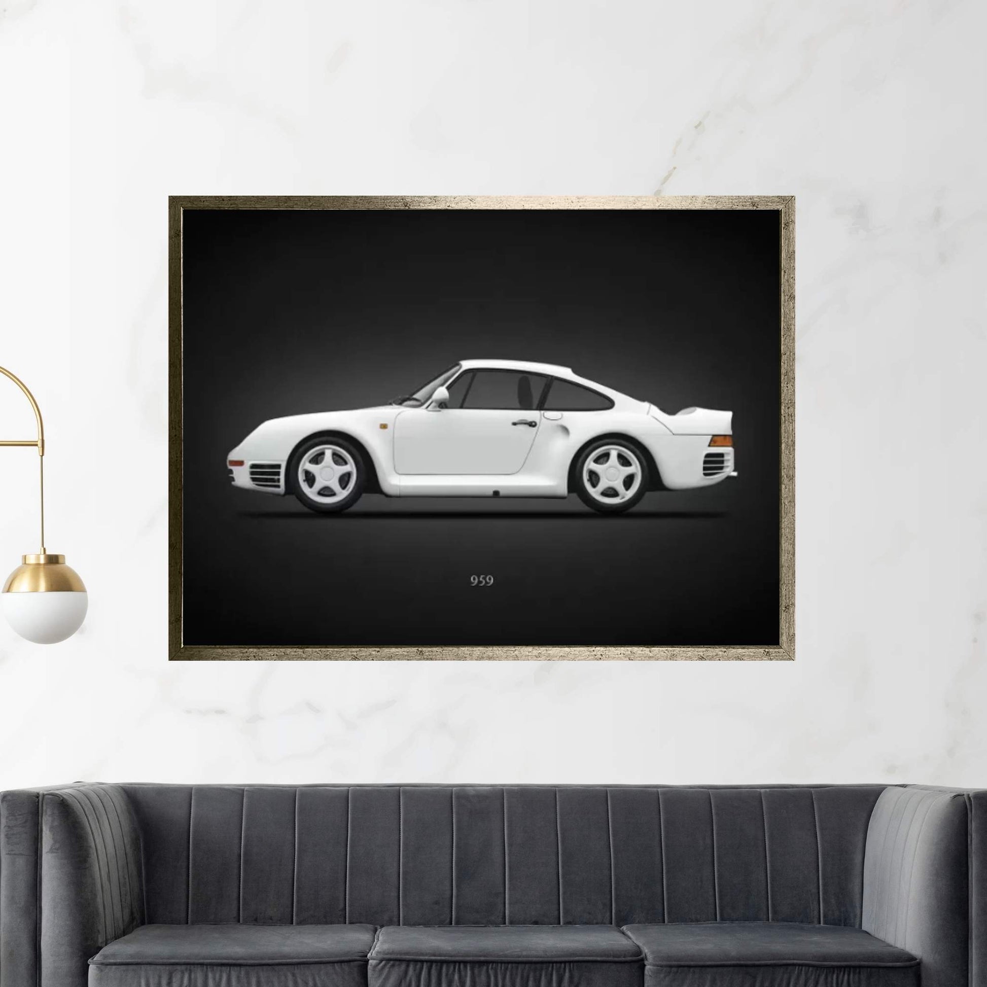 Porsche 959 Canvas Wall Art - Y Canvas