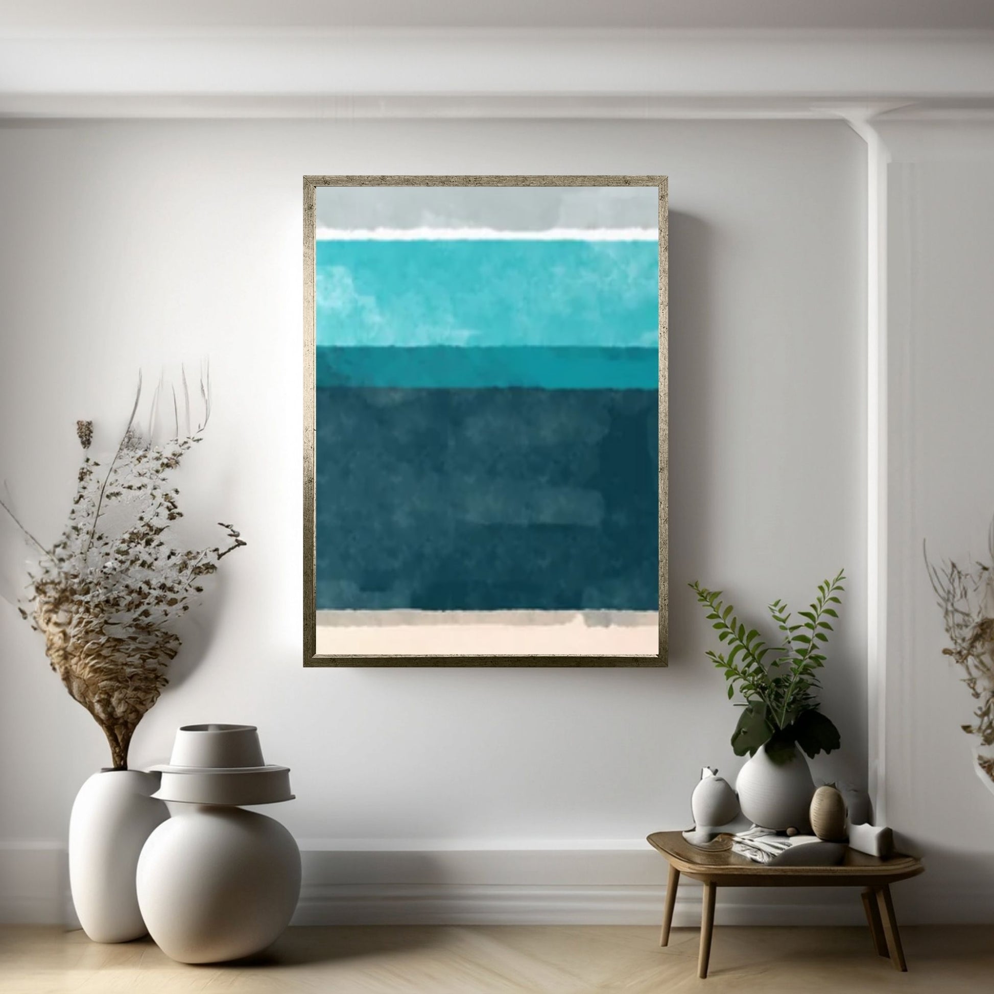 Mark Rothko Frame Canvas/Poster Art Reproduction, Rothko Reproduction, Modern Art Expressionism Painting - Y Canvas