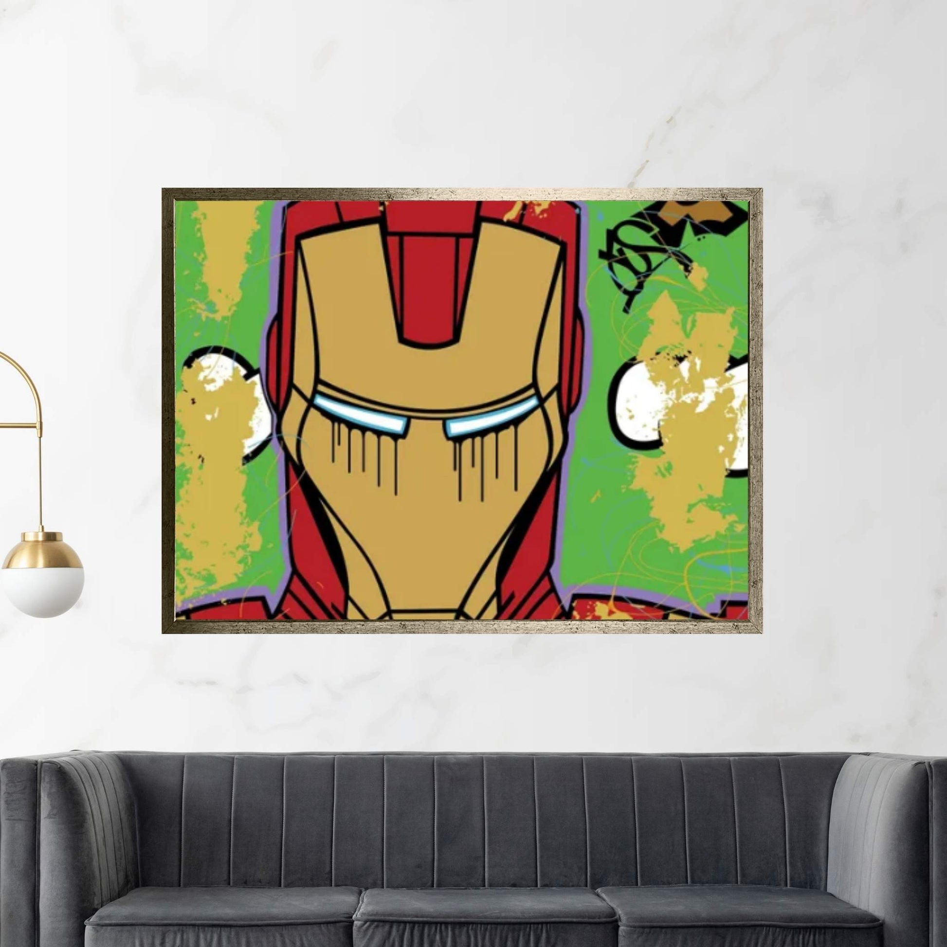 Iron Man Canvas Wall Art - Y Canvas