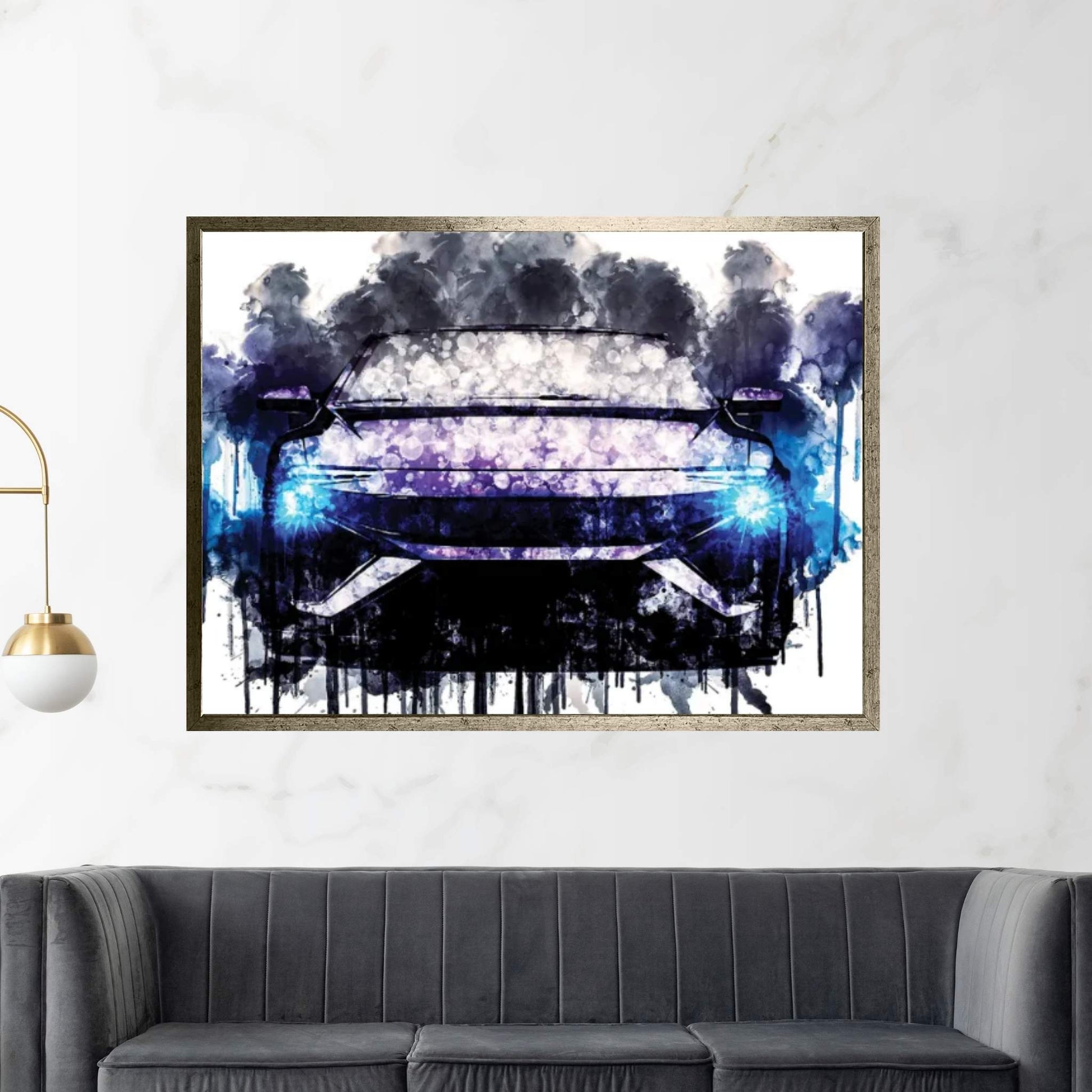 Car 2018 Airways RG Nathalie Canvas Wall Art - Y Canvas