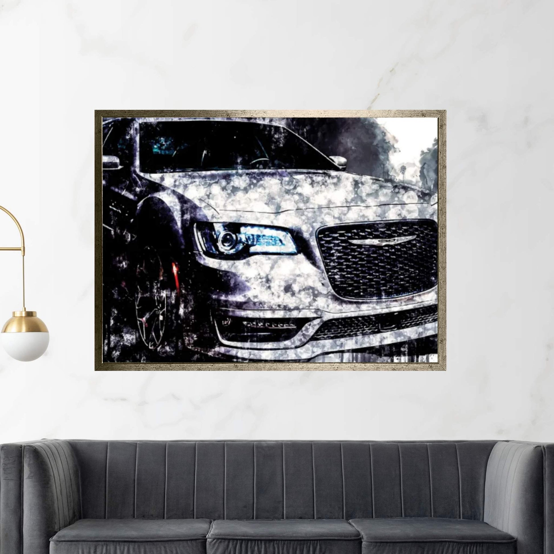 2018 Chrysler 300S Canvas Wall Art - Y Canvas