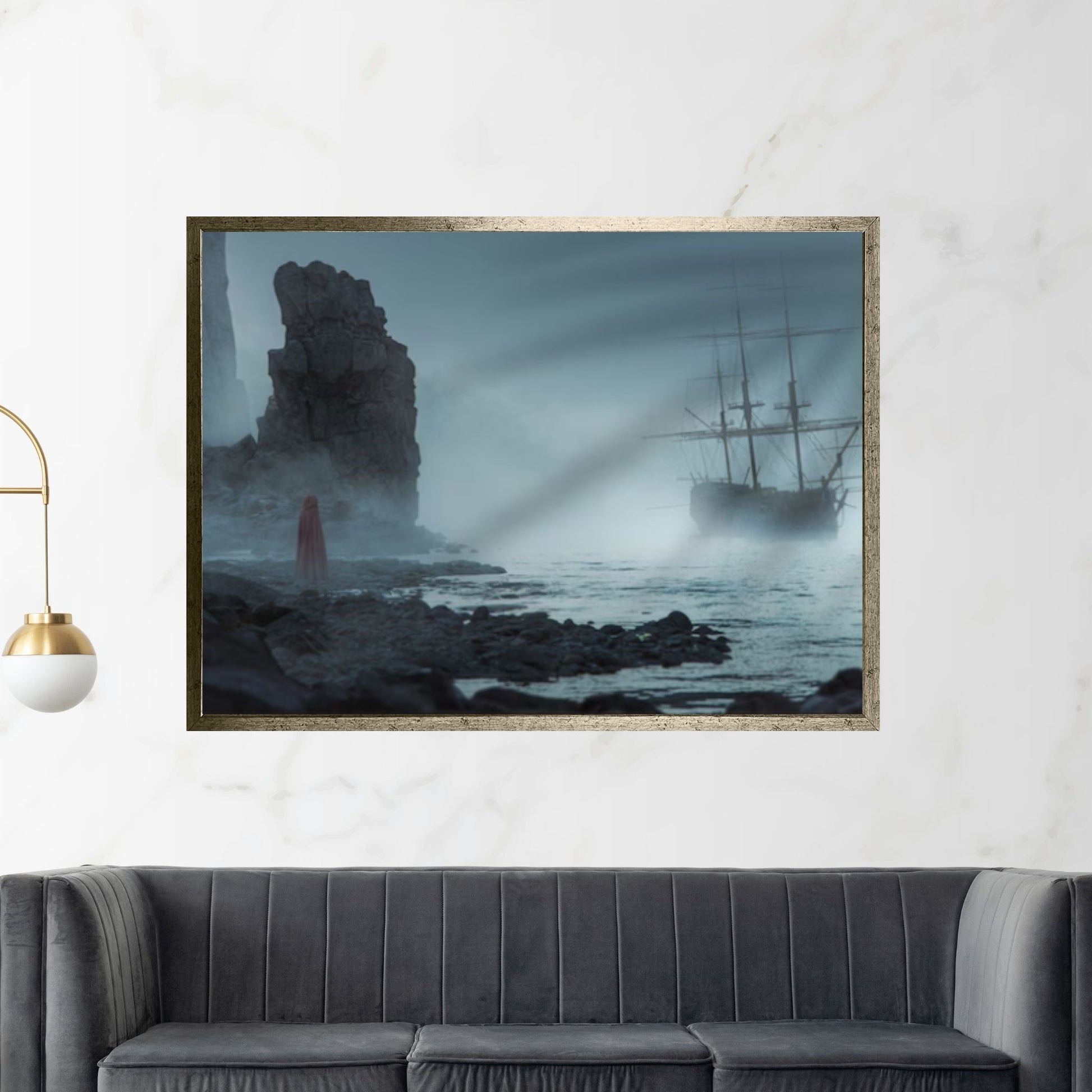 Sailing Boat Canvas, Large Canvas Sea, Wall Decor,Sea Landscape Decor - Y Canvas