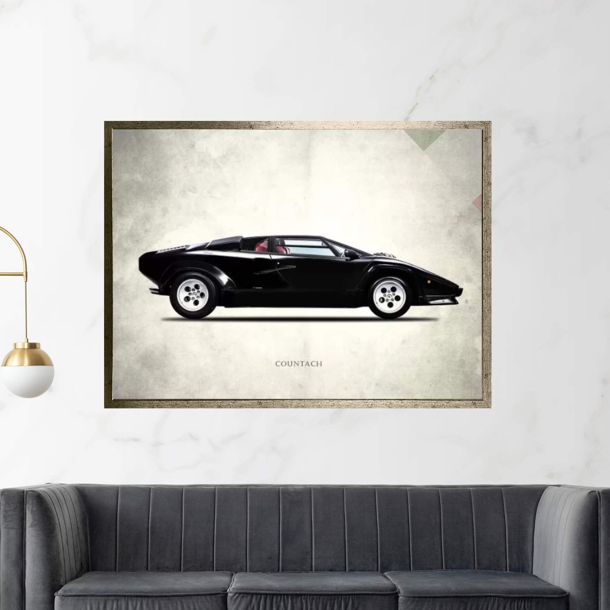 1982 Lamborghini Countach LP500 S Canvas Wall Art - Y Canvas