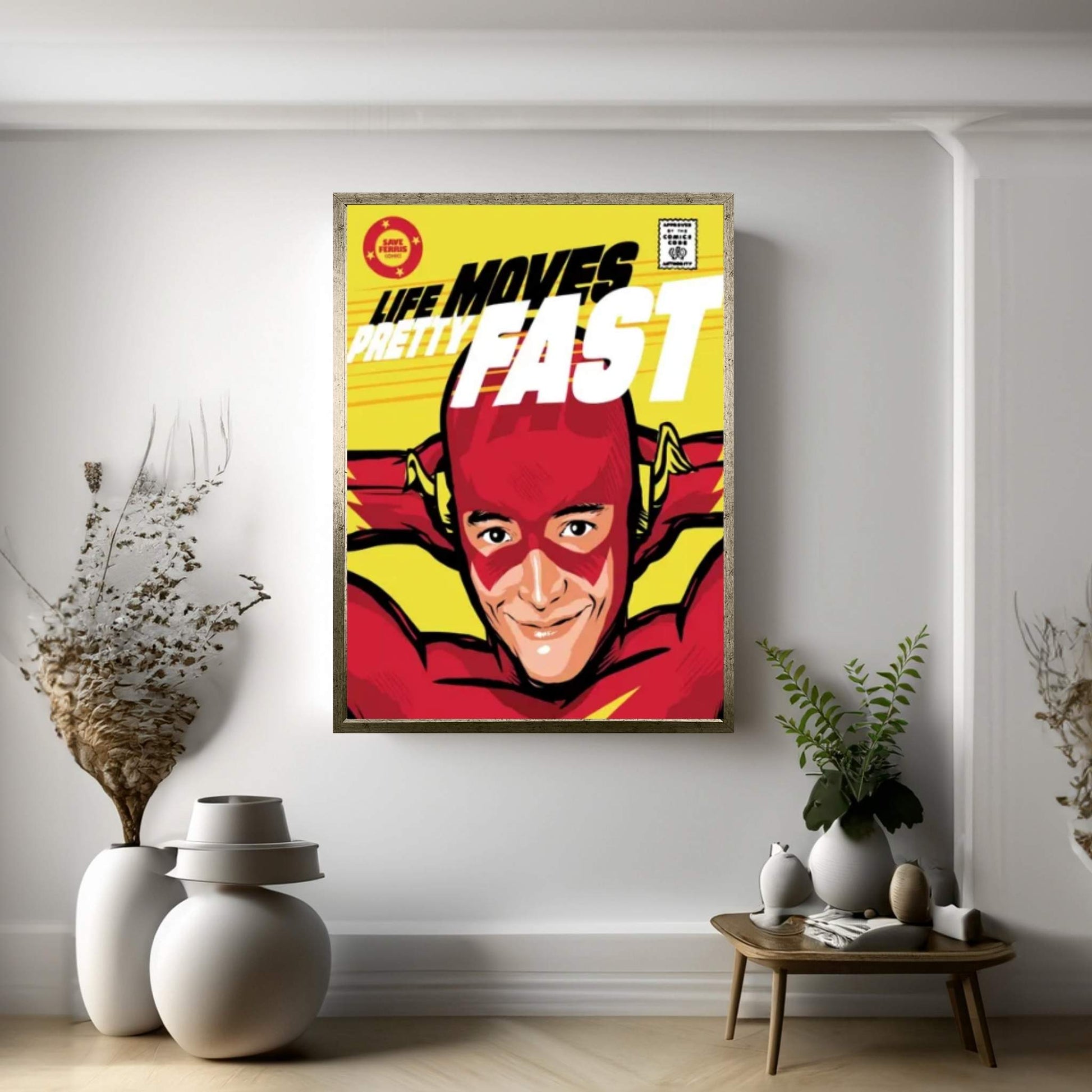 Flash Ferris Canvas Wall Art - Y Canvas