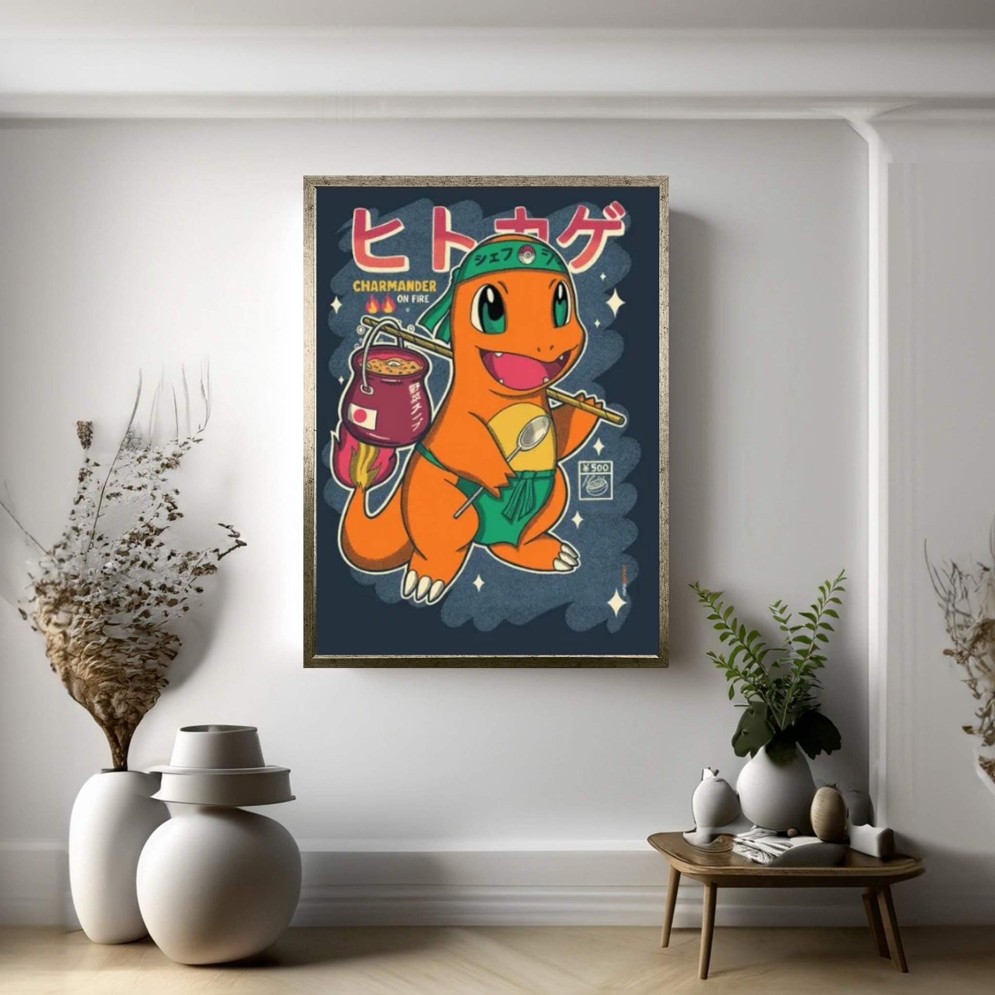 Pokémon - Charmander Canvas Wall Art - Y Canvas