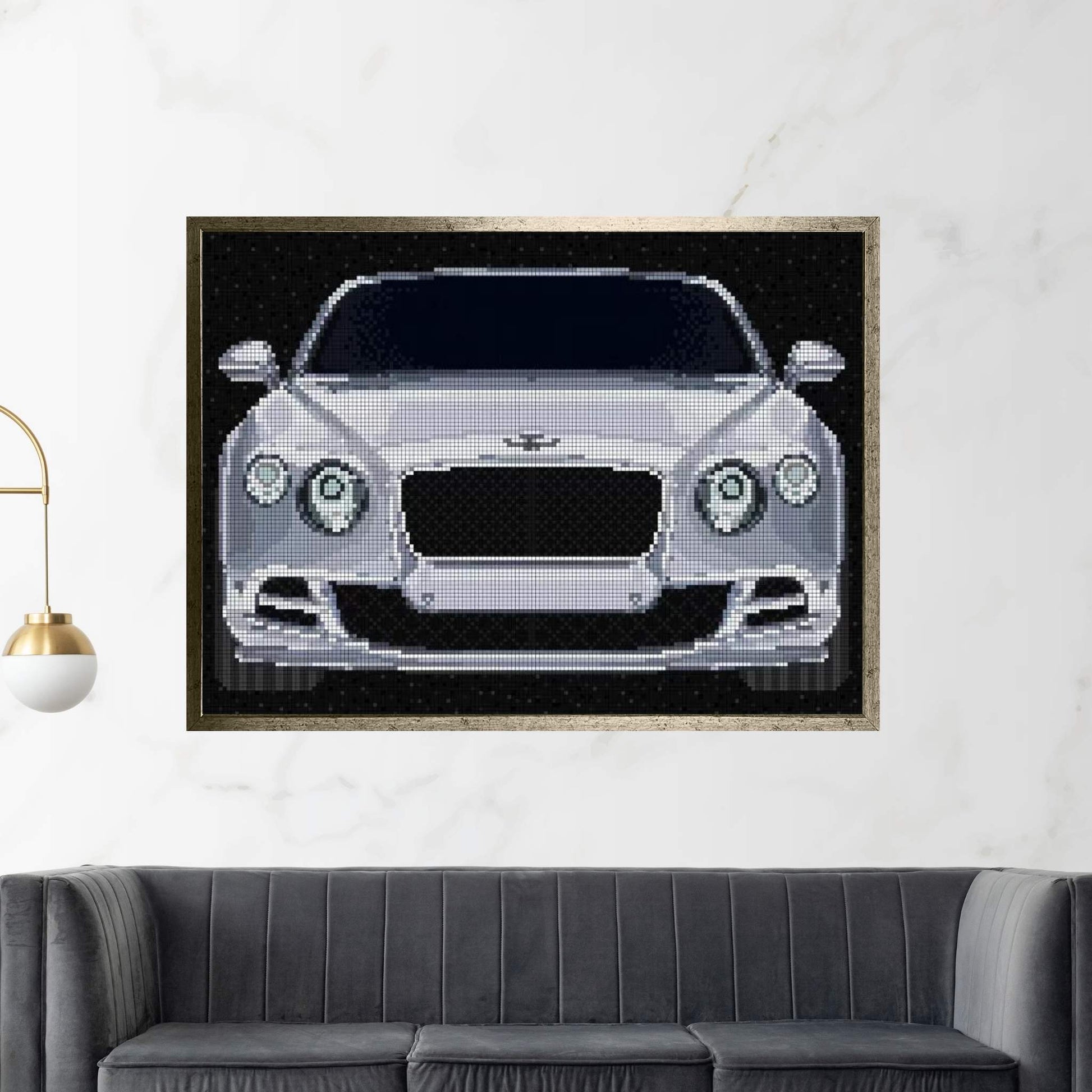 Continental GT Canvas Wall Art - Y Canvas