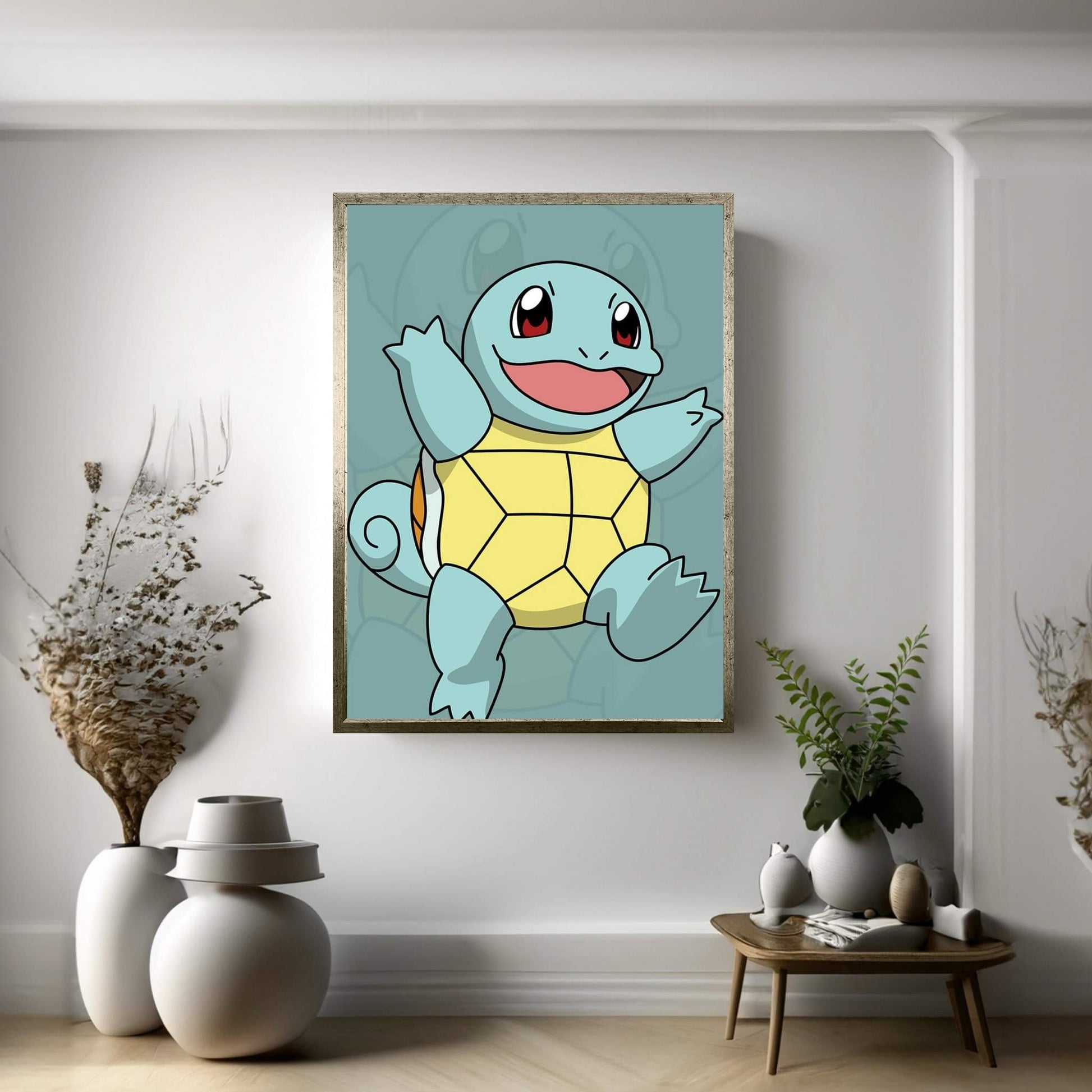 Pokémon - Squirtle Canvas Wall Art - Y Canvas