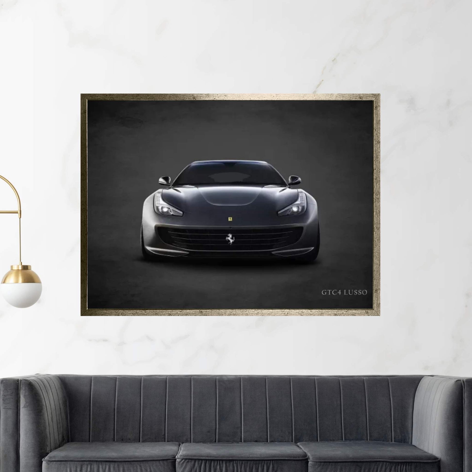 Ferrari GTC4Lusso Canvas Wall Art - Y Canvas