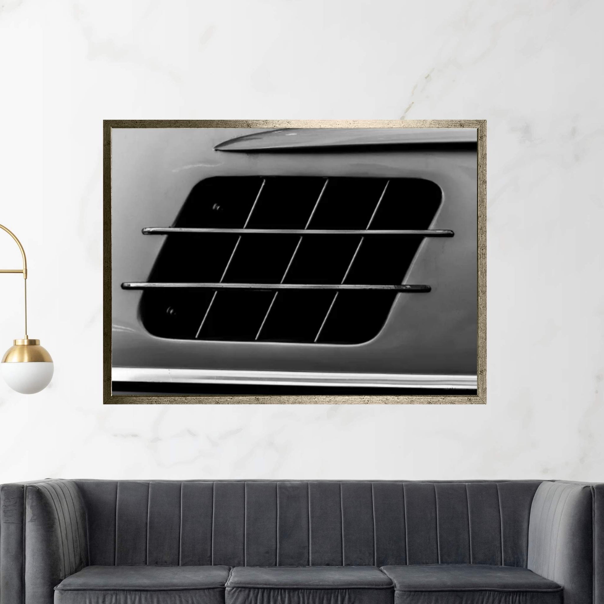 Car Lovers IV Canvas Wall Art - Y Canvas