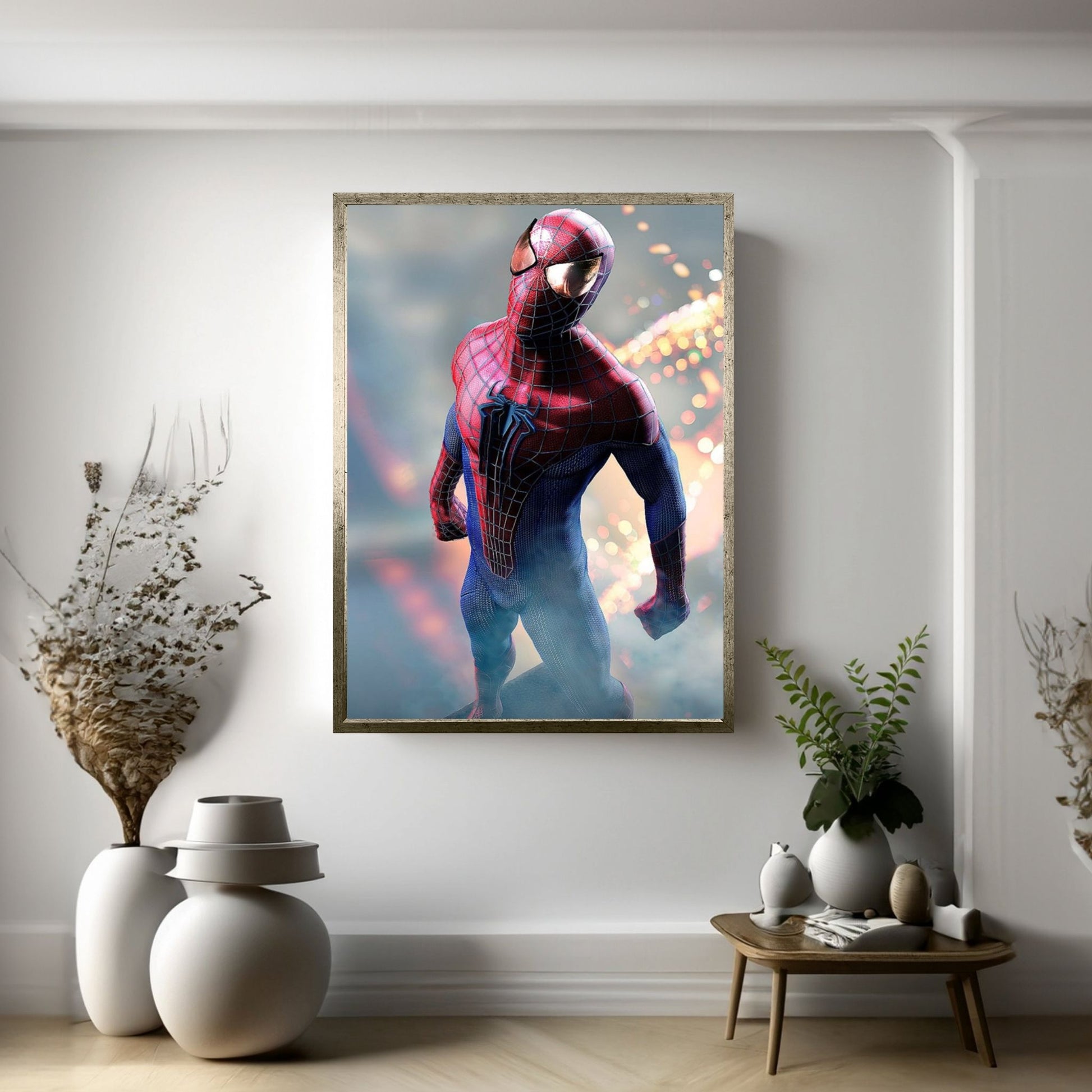 Spiderman Canvas Wall Art - Y Canvas