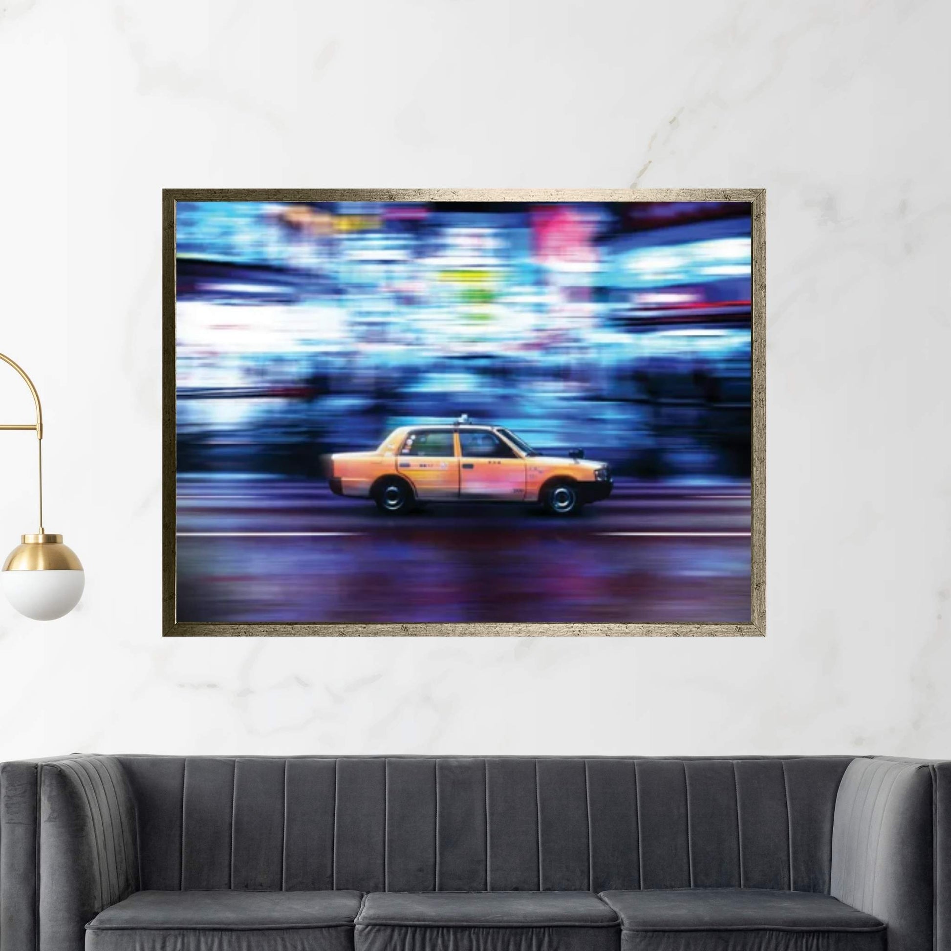 Metropolis Speed A Canvas Wall Art - Y Canvas