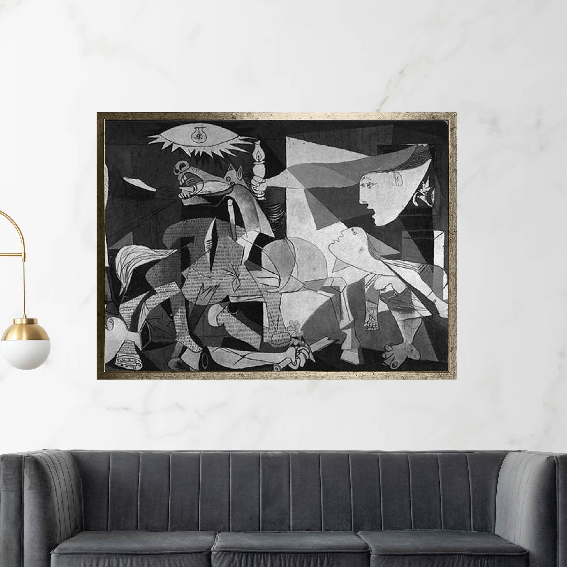 Guernica Canvas Wall Art - Y Canvas