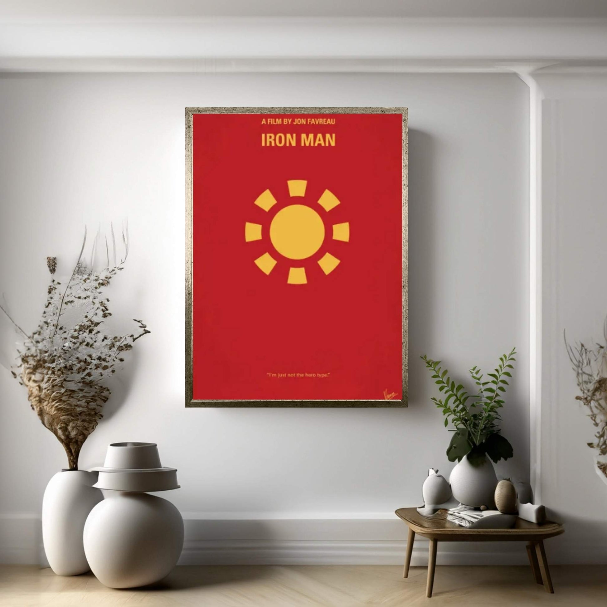 Iron Man 1 Poster Canvas Wall Art - Y Canvas