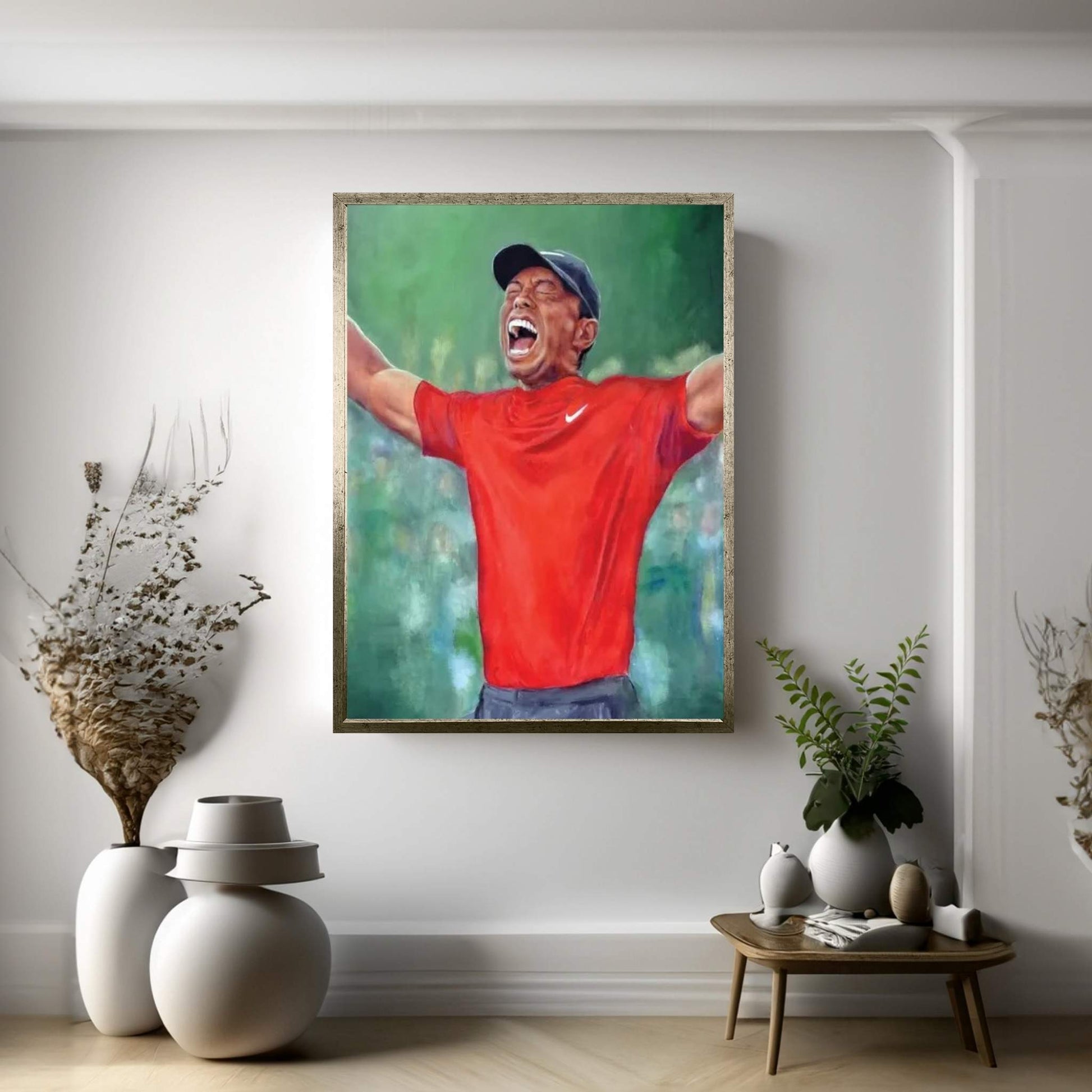 Tiger Woods Canvas Wall Art - Y Canvas