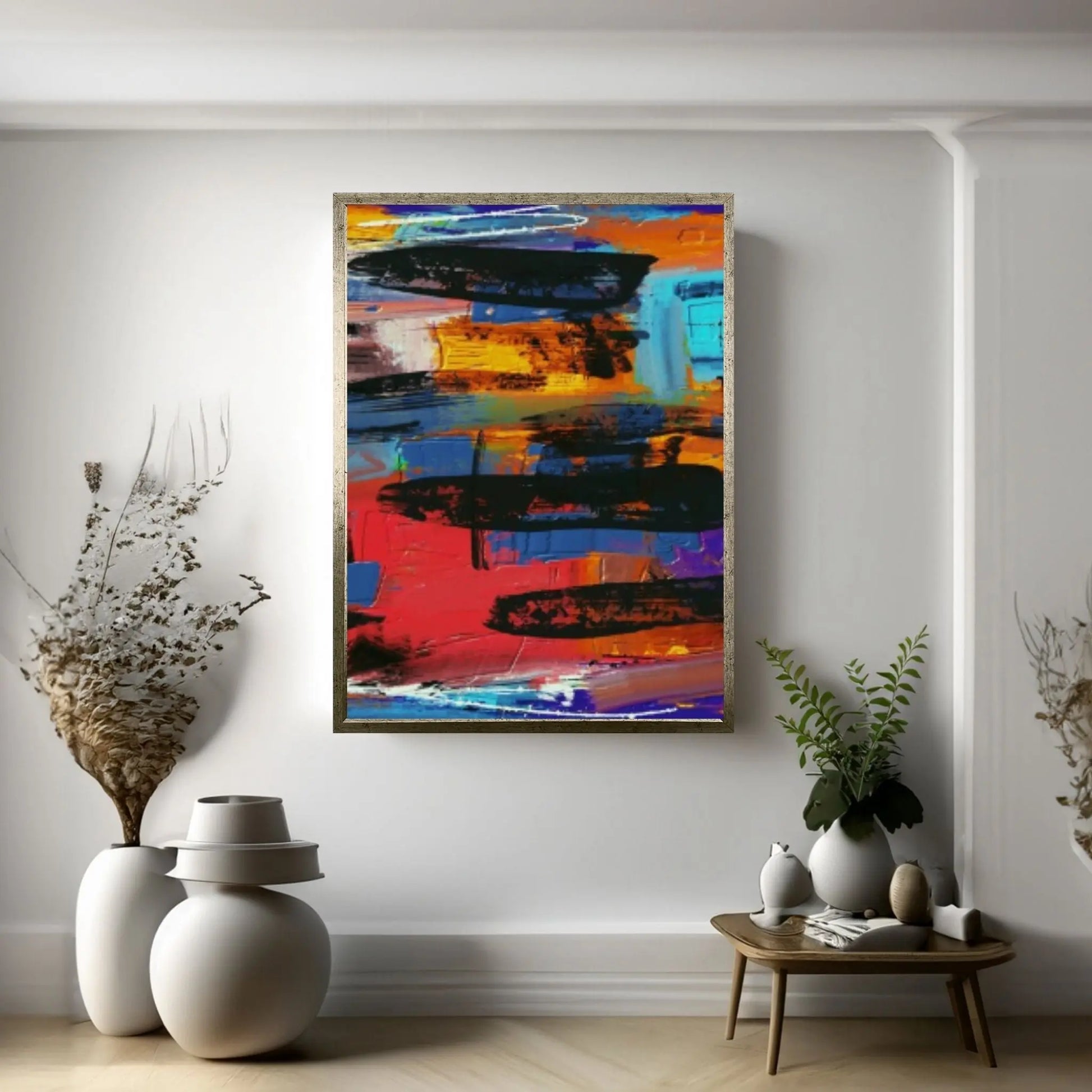 Abstract Painting Canvas Original Abstract Art Large Abstract Wall Art - Y Canvas