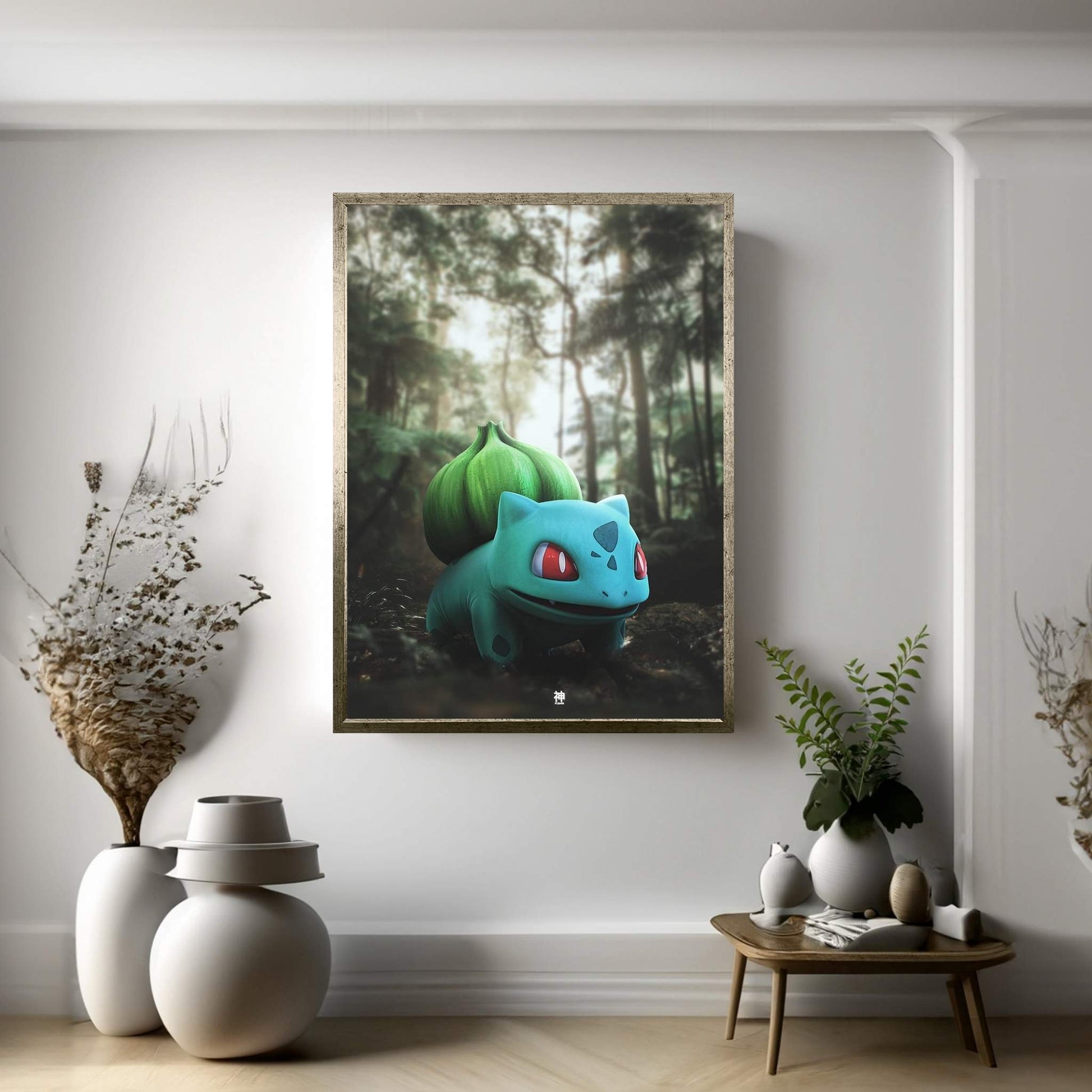 Pokémon - Bulbasaur Canvas Wall Art - Y Canvas