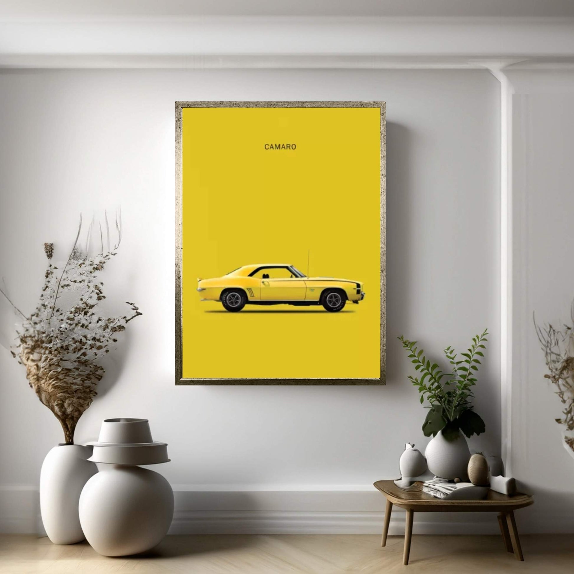 1969 Chevrolet Camaro Canvas Wall Art - Y Canvas