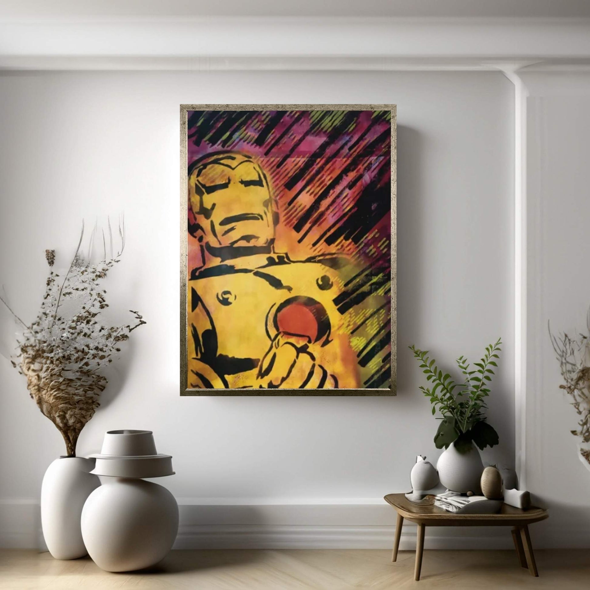 Anger Canvas Wall Art - Y Canvas