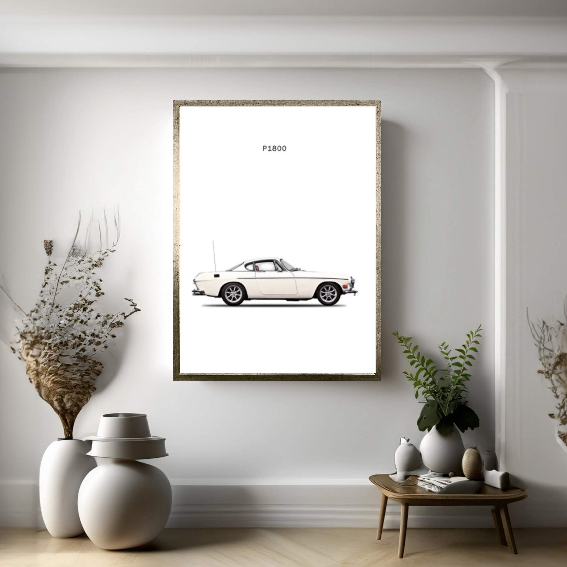 Volvo P1800 Canvas Wall Art - Y Canvas